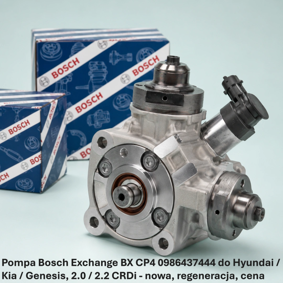Pompa Bosch Exchange BX CP4 0986437444 do Hyundai / Kia / Genesis, 2.0 / 2.2 CRDi 