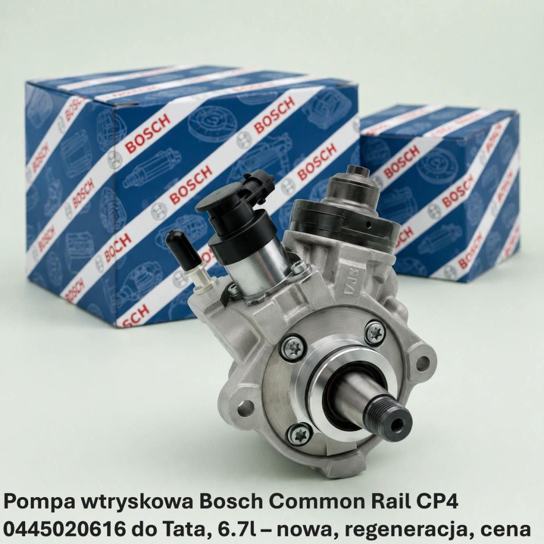Pompa wtryskowa Bosch Common Rail CP4 0445020616 do Tata, 6.7l
