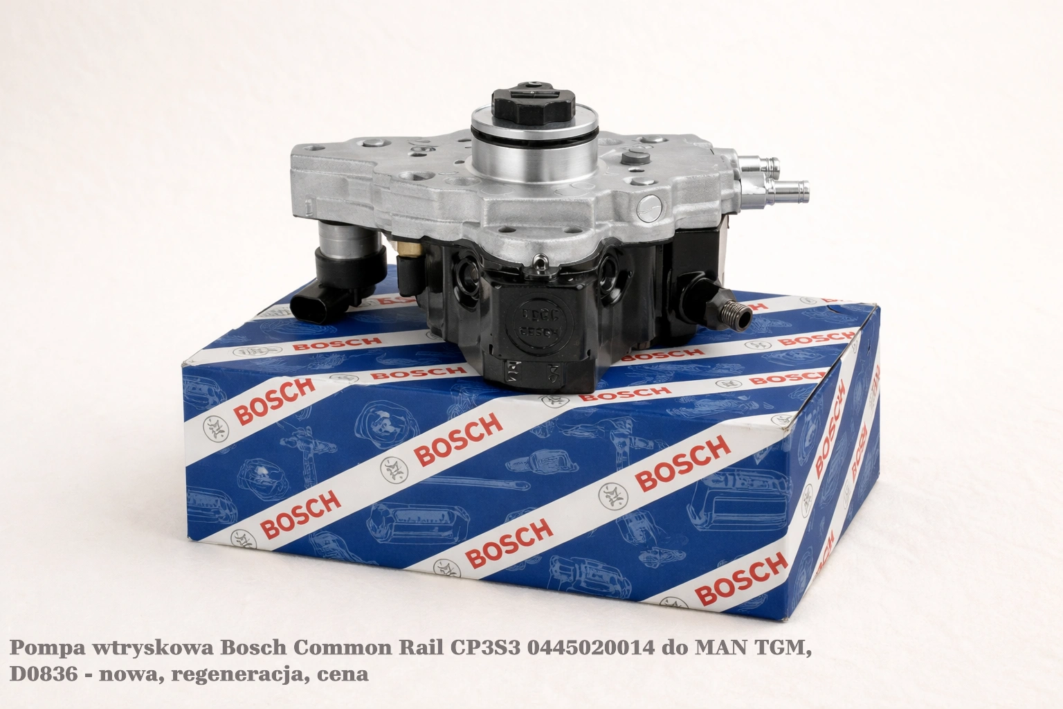 Pompa wtryskowa Bosch Common Rail CP3S3 0445020014 do MAN TGM, D0836 - nowa, regeneracja, cena