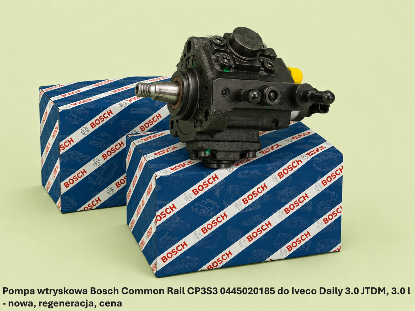 Pompa wtryskowa Bosch Common Rail CP3S3 0445020185 do Iveco Daily 3.0 JTDM, 3.0 l - nowa, regeneracja, cena