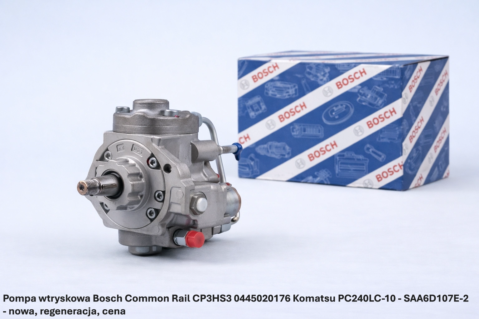 Pompa wtryskowa Bosch Common Rail CP3HS3 0445020176 Komatsu PC240LC-10 - SAA6D107E-2 - nowa, regeneracja, cena
