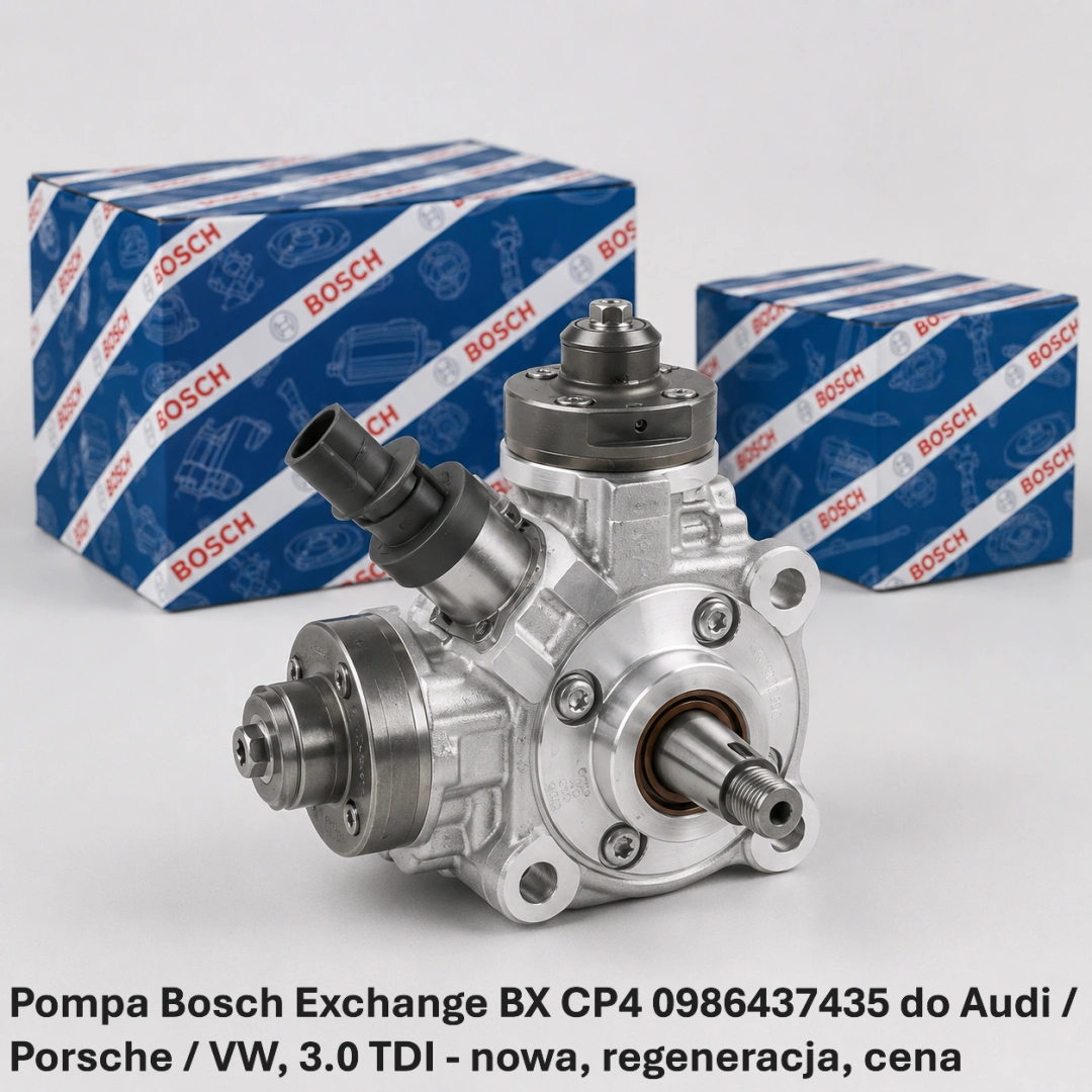 Pompa Bosch Exchange BX CP4 0986437435 do Audi / Porsche / VW, 3.0 TDI 