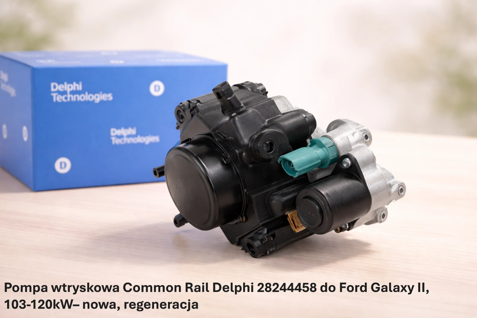 Pompa wtryskowa Common Rail Delphi 28244458 do Ford Galaxy II, 103-120kW Pompa wtryskowa Common Rail Delphi 28244458 do Ford Galaxy II, 103-120kW– nowa, regeneracja