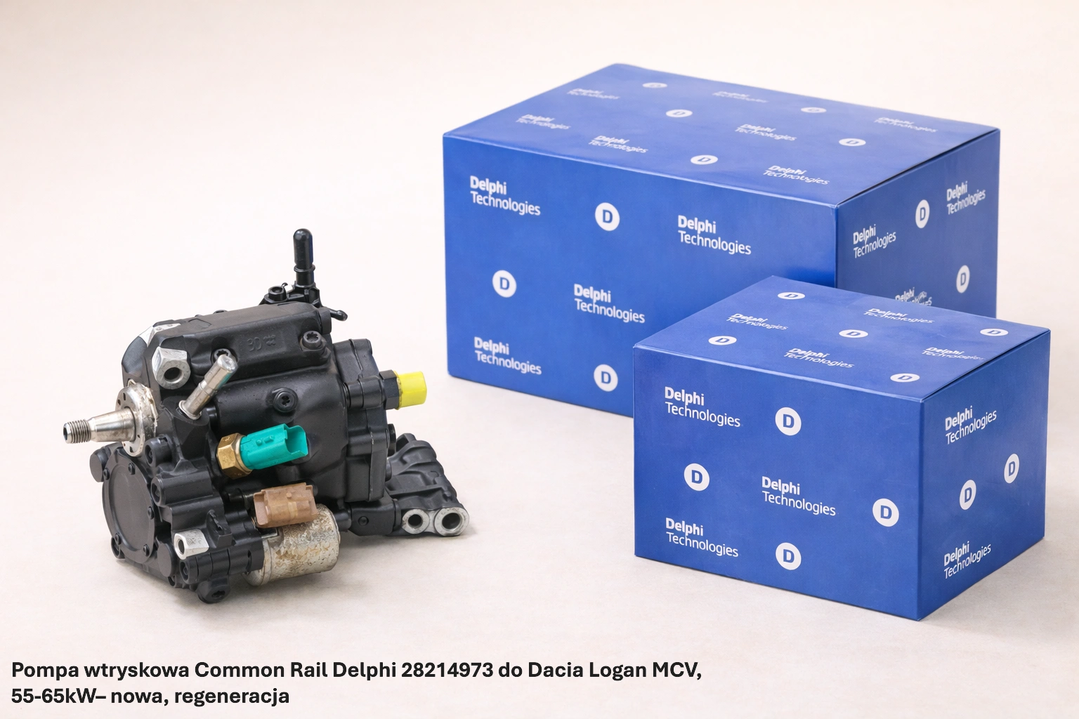 Pompa wtryskowa Common Rail Delphi 28214973 do Dacia Logan MCV, 55-65kW– nowa, regeneracja
