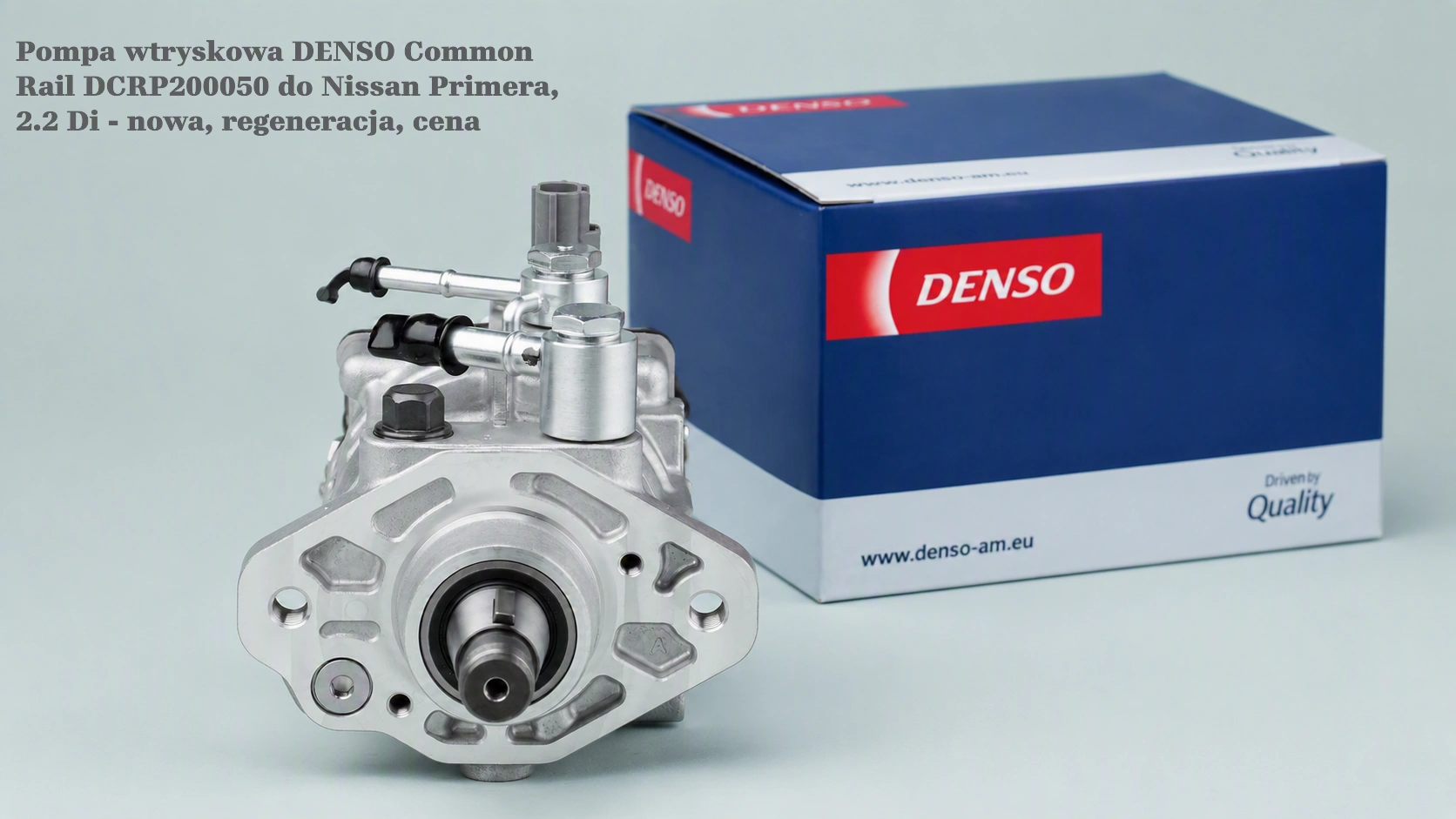 Pompa wtryskowa DENSO Common Rail DCRP200050 do Nissan Primera, 2.2 Di - nowa, regeneracja, cena