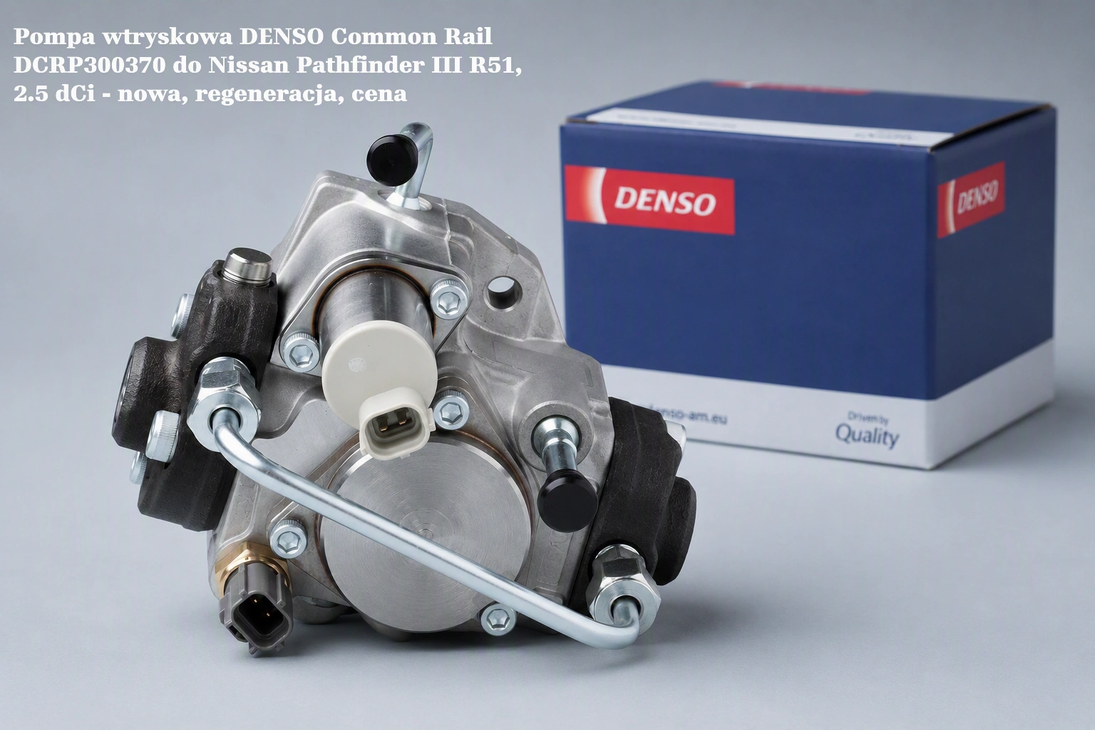 Pompa wtryskowa DENSO Common Rail DCRP300370 do Nissan Pathfinder III R51, 2.5 dCi - nowa, regeneracja, cena