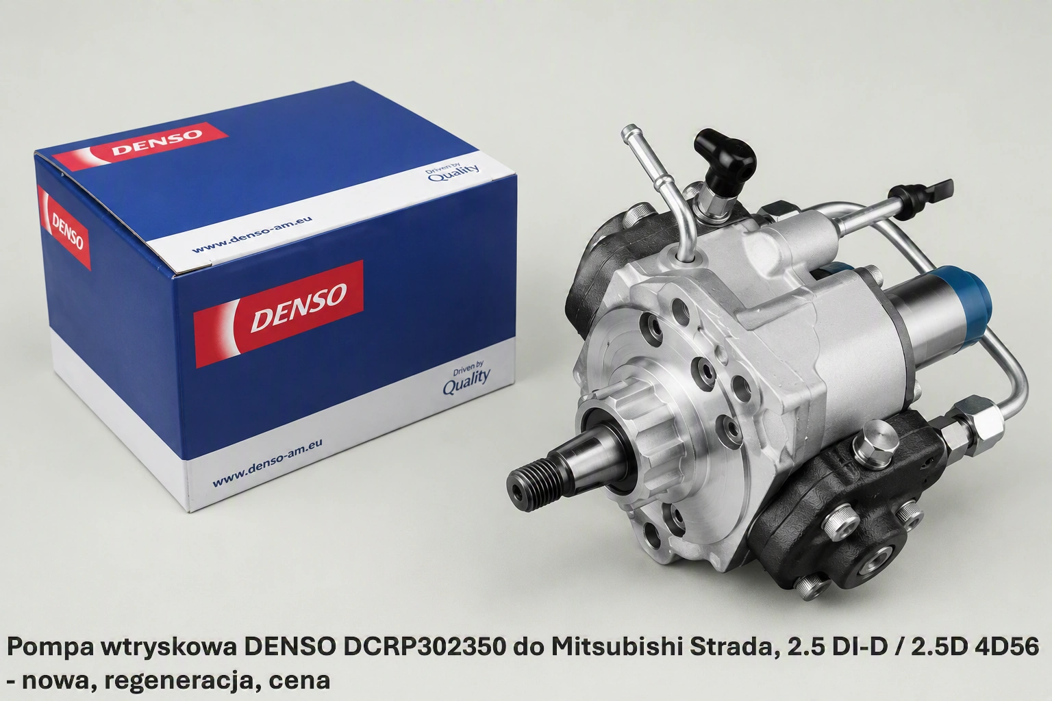 Pompa wtryskowa DENSO DCRP302350 do Mitsubishi Strada, 2.5 DI-D / 2.5D 4D56 