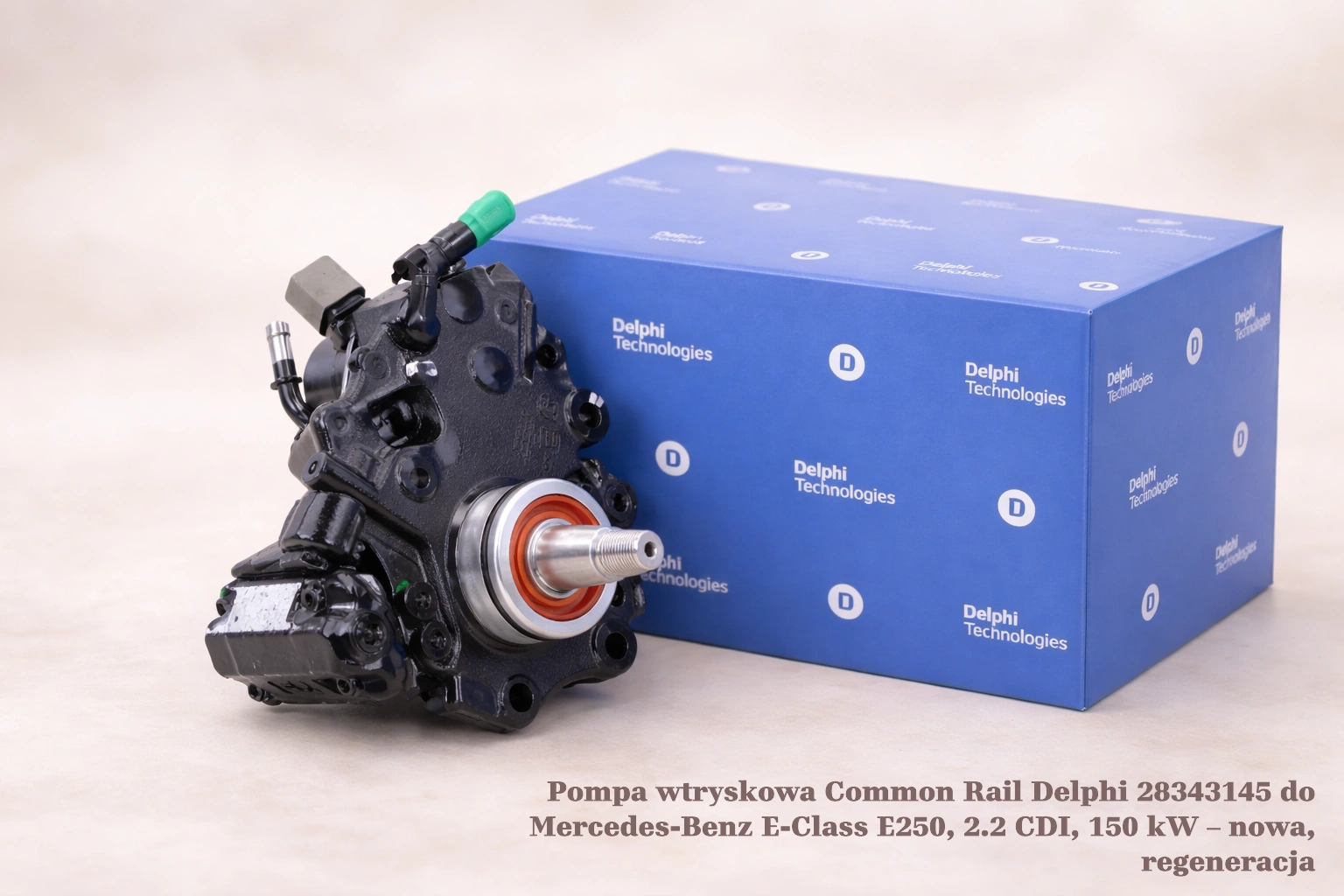 Pompa wtryskowa Common Rail Delphi 28343145 do Mercedes-Benz E-Class E250, 2.2 CDI, 150 kW – nowa, regeneracja