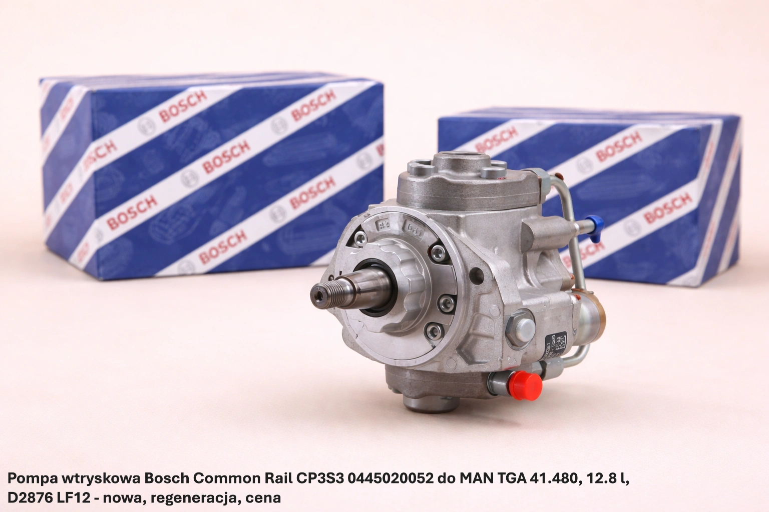 Pompa wtryskowa Bosch Common Rail CP3S3 0445020052 do MAN TGA 41.480, 12.8 l, D2876 LF12 - nowa, regeneracja, cena