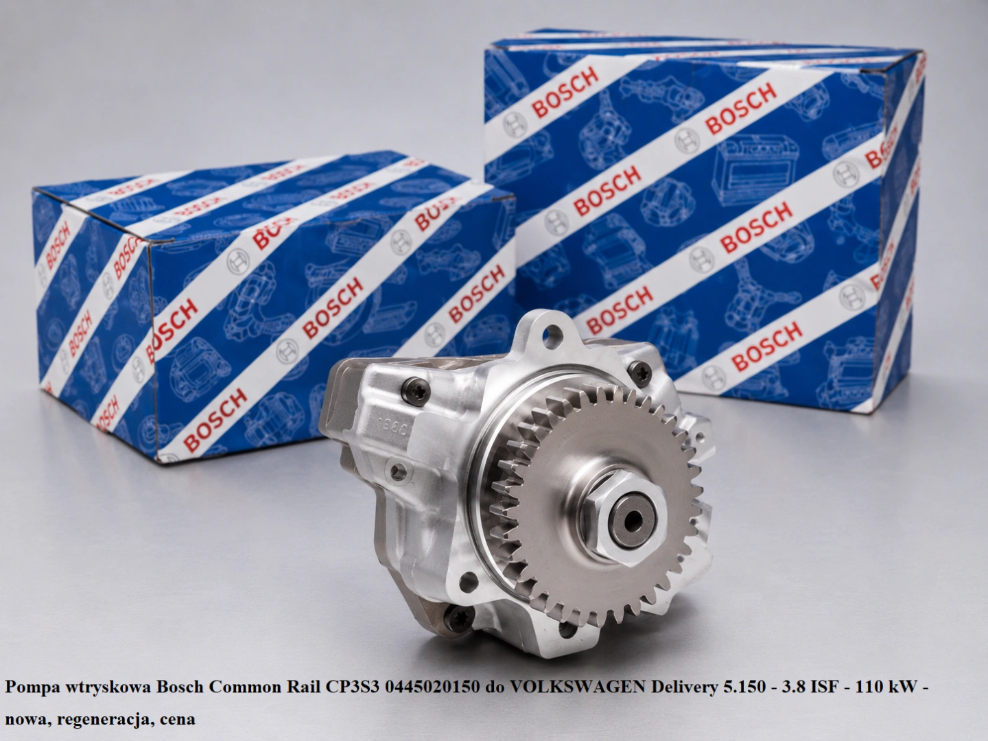 Pompa wtryskowa Bosch Common Rail CP3S3 0445020150 do VOLKSWAGEN Delivery 5.150 - 3.8 ISF - 110 kW Pompa wtryskowa Bosch Common Rail CP3S3 0445020150 do VOLKSWAGEN Delivery 5.150 - 3.8 ISF - 110 kW - nowa, regeneracja, cena