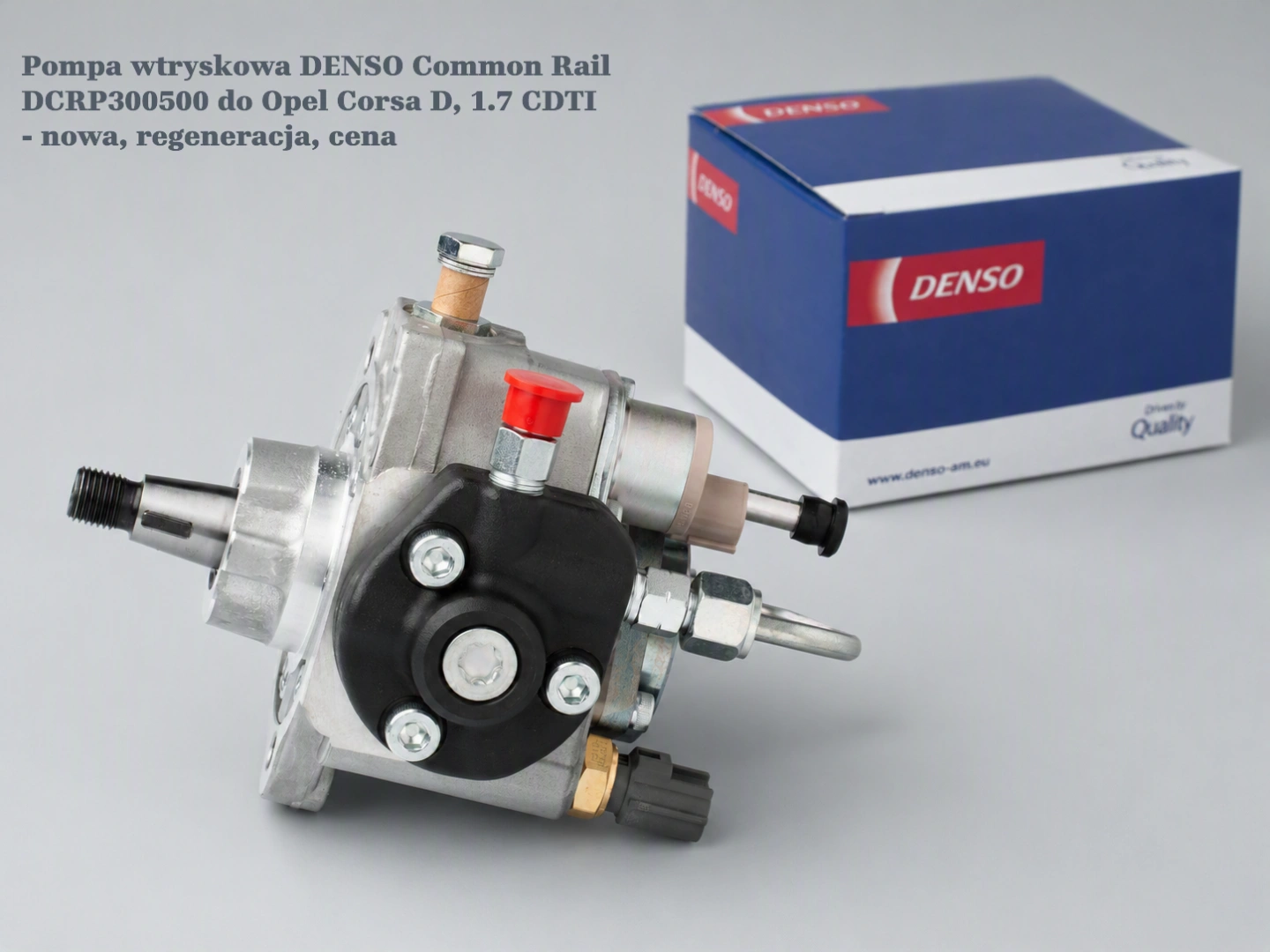 Pompa wtryskowa DENSO Common Rail DCRP300500 do Opel Corsa D, 1.7 CDTI - nowa, regeneracja, cena