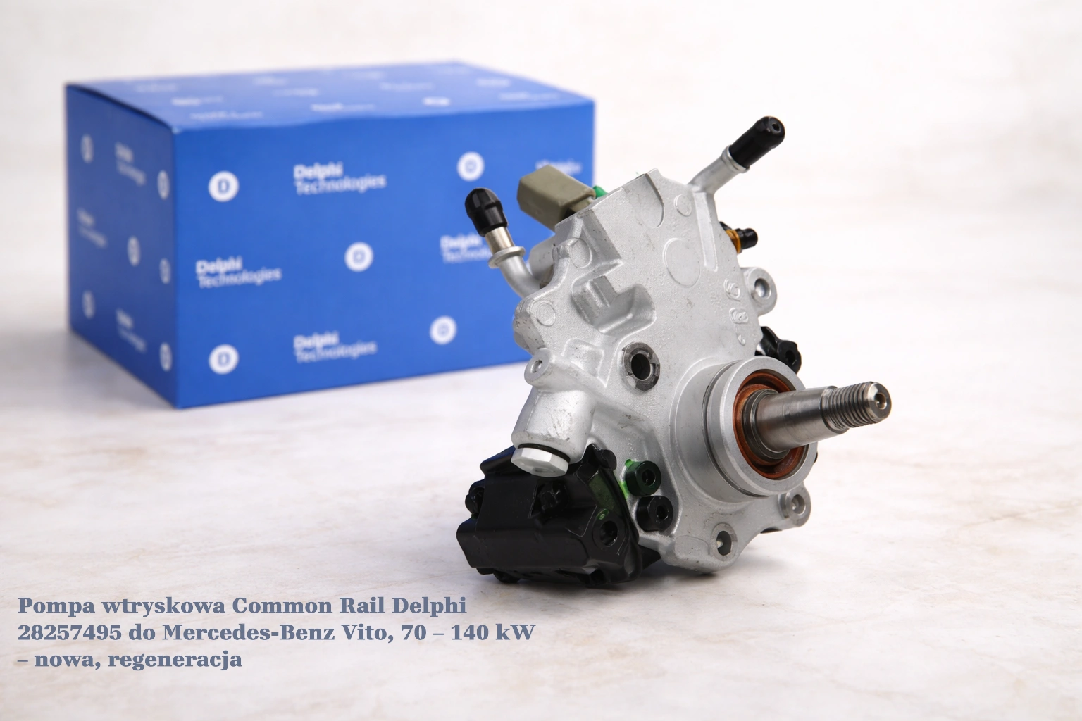 Pompa wtryskowa Common Rail Delphi 28257495 do Mercedes-Benz Vito, 70 – 140 kW – nowa, regeneracja