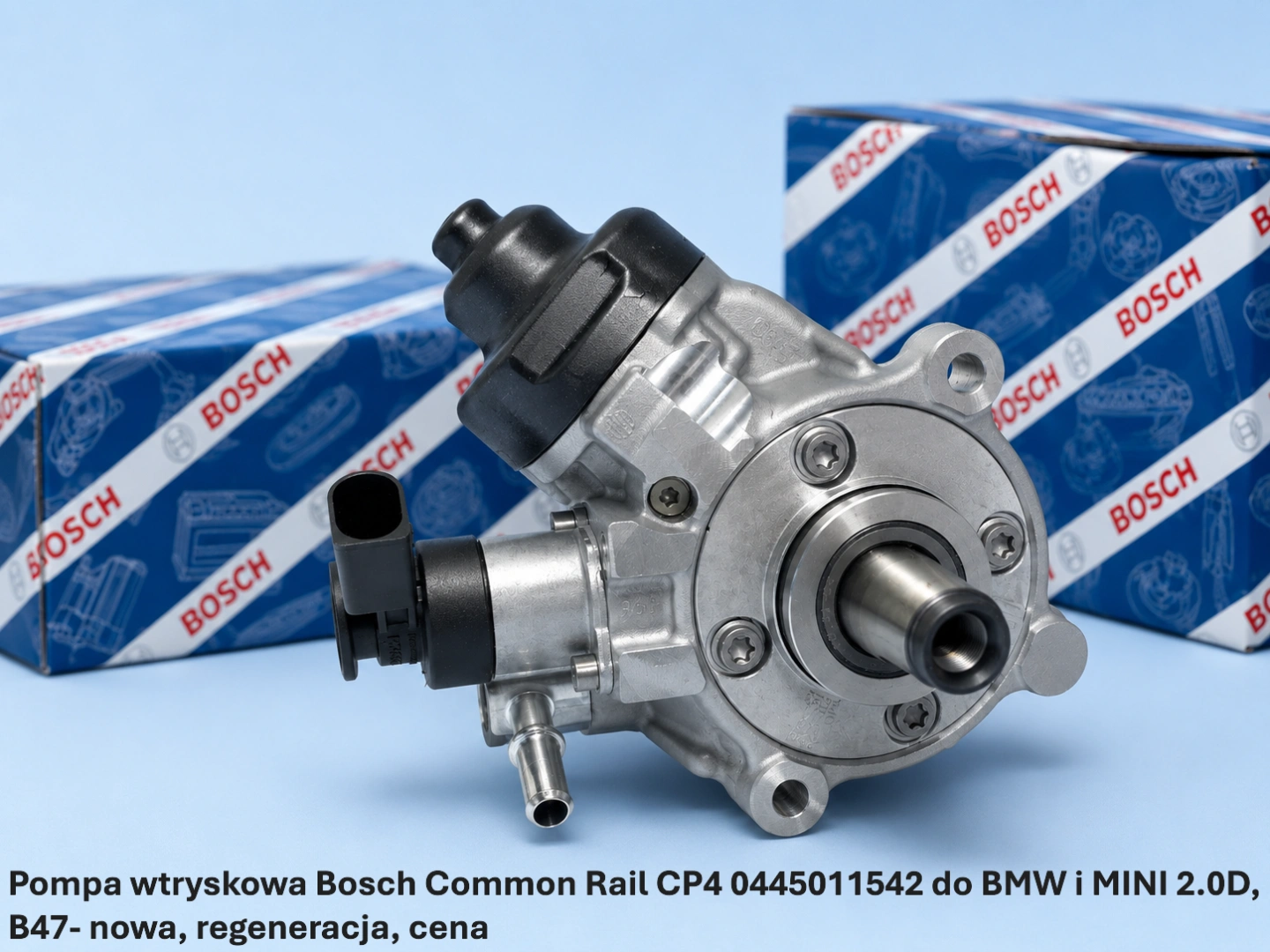 Pompa wtryskowa Bosch Common Rail CP4 0445011542 do BMW i MINI 2.0D, B47
