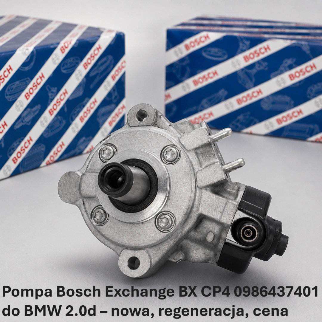 Pompa Bosch Exchange BX CP4 0986437401 do BMW 2.0d 