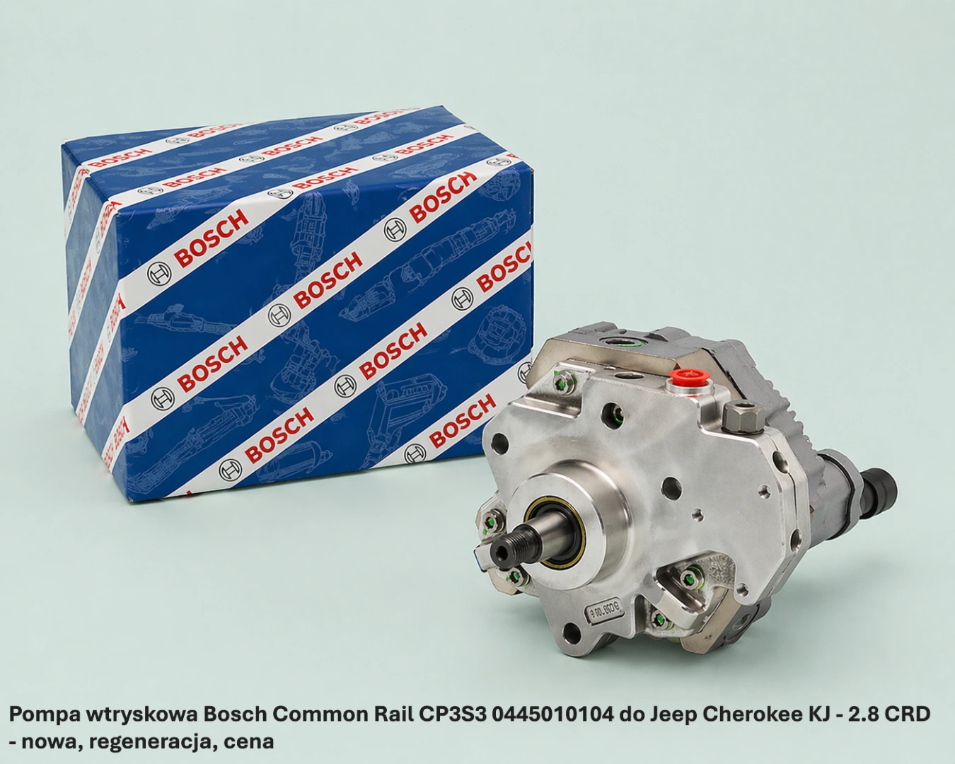 Pompa wtryskowa Bosch Common Rail CP3S3 0445010104 do Jeep Cherokee KJ - 2.8 CRD - nowa, regeneracja, cena