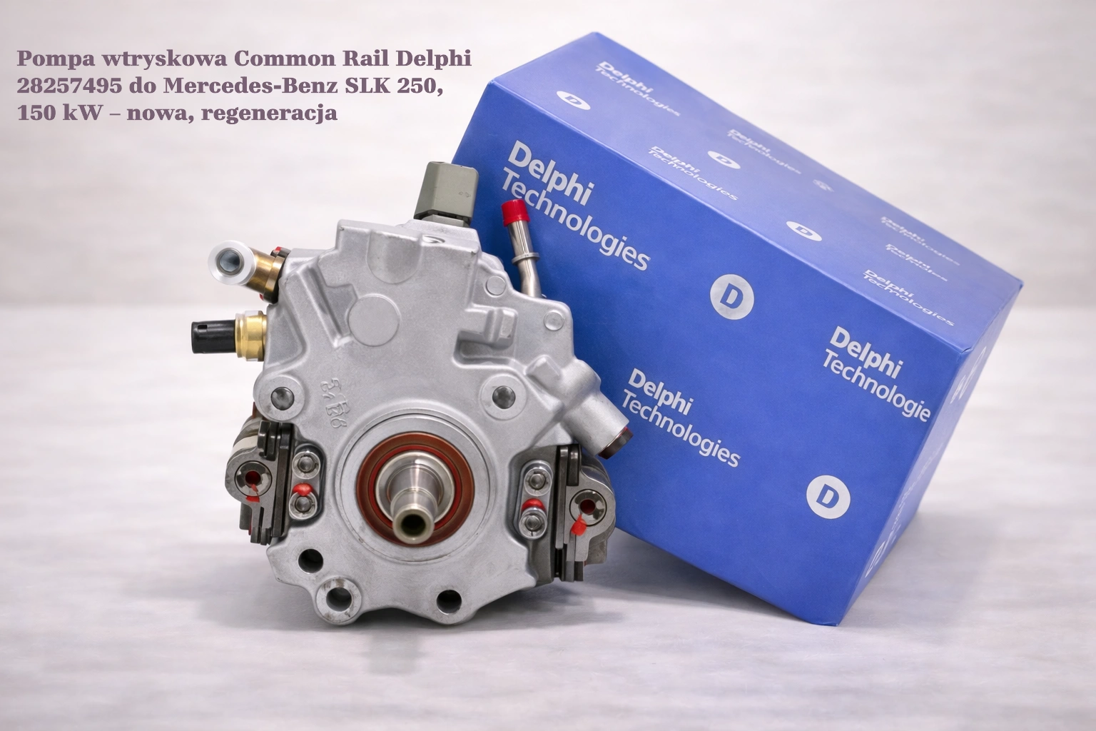 Pompa wtryskowa Common Rail Delphi 28257495 do Mercedes-Benz SLK 250, 150 kW