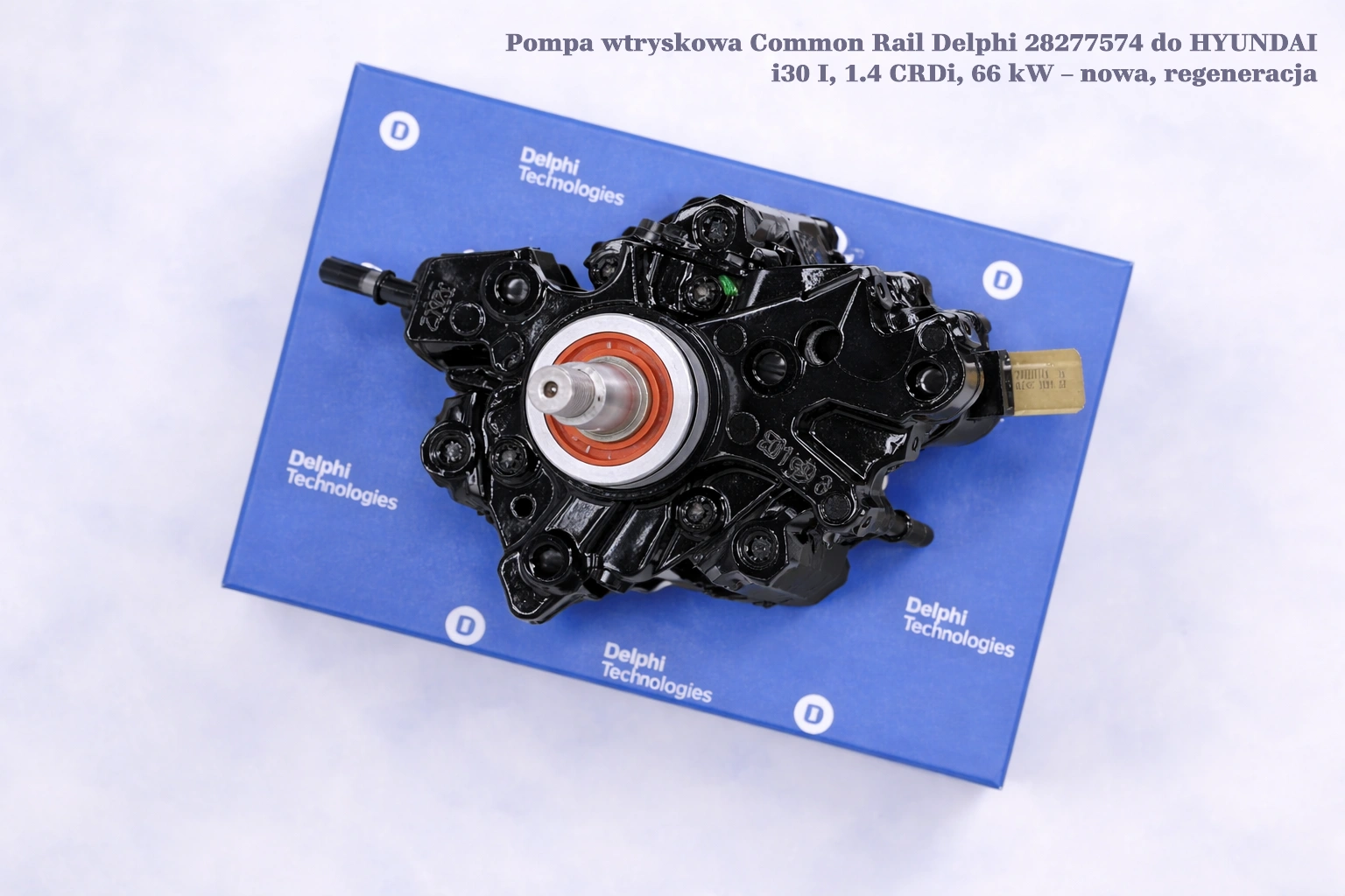 Pompa wtryskowa Common Rail Delphi 28277574 do HYUNDAI i30 I, 1.4 CRDi, 66 kW Pompa wtryskowa Common Rail Delphi 28277574 do HYUNDAI i30 I, 1.4 CRDi, 66 kW – nowa, regeneracja