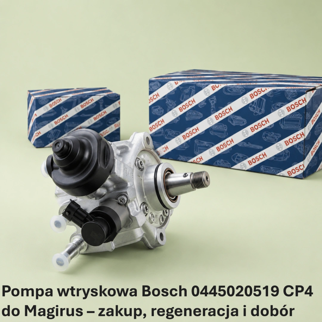Pompa wtryskowa Bosch Common Rail CP4 0445020519 do Magirus 