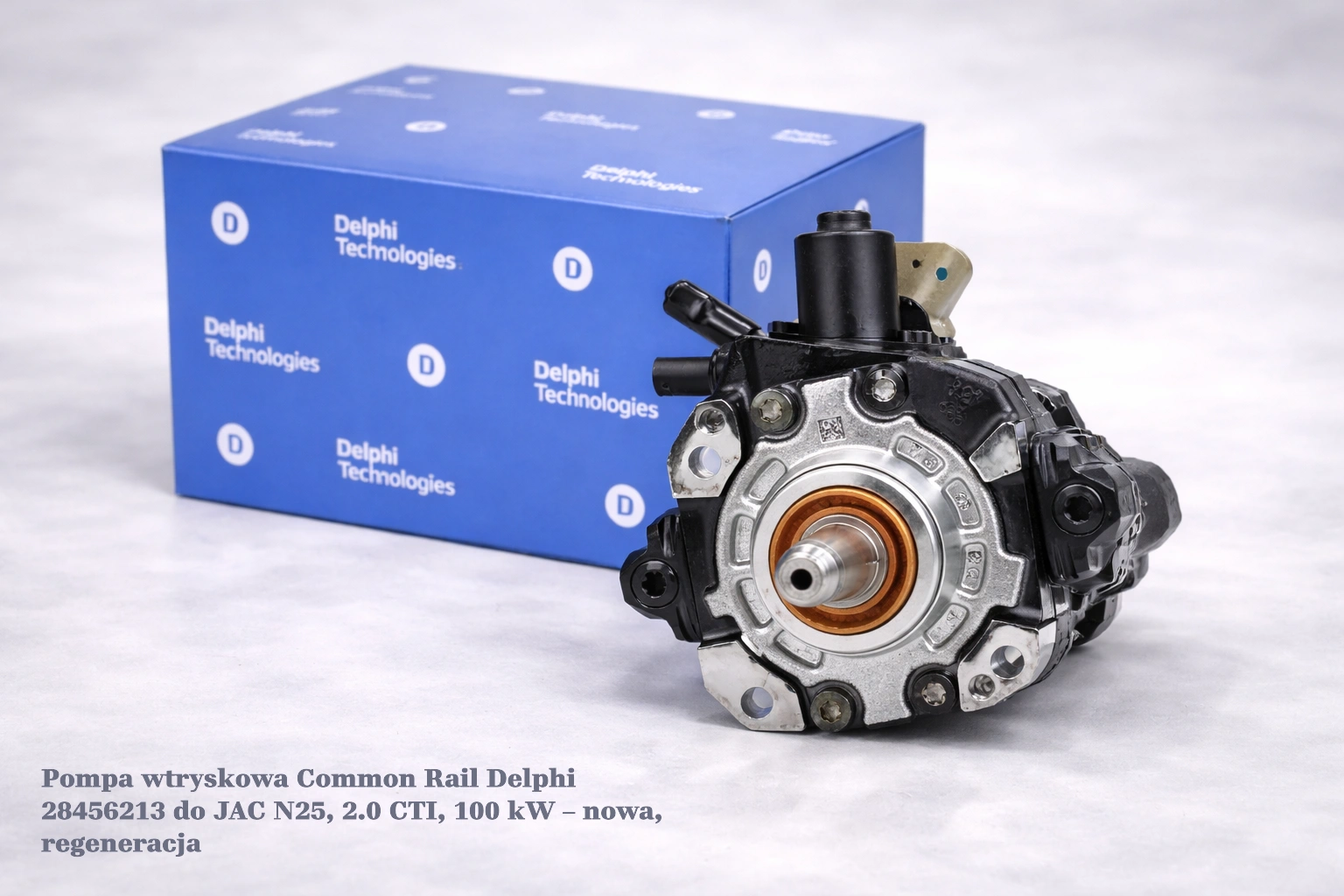 Pompa wtryskowa Common Rail Delphi 28456213 do JAC N25, 2.0 CTI, 100 kW – nowa, regeneracja