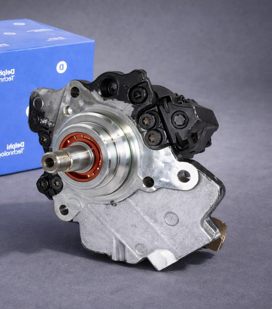 Pompa wtryskowa Common Rail Delphi 28435244 do JCB Loadall 540 - 170 (ładowarka teleskopowa), 74,2 - 93 kW – nowa, regeneracja