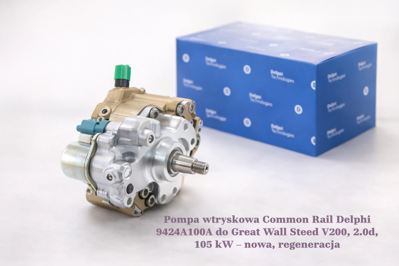 Pompa wtryskowa Common Rail Delphi 9424A100A do Great Wall Steed V200, 2.0d, 105 kW – nowa, regeneracja