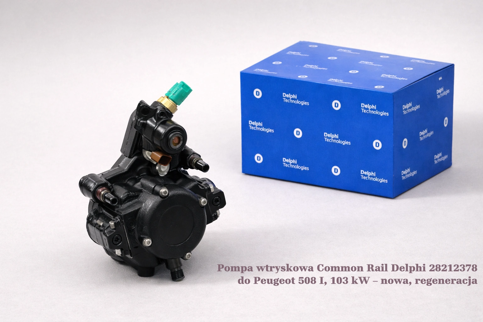 Pompa wtryskowa Common Rail Delphi 28212378 do Peugeot 508 I, 103 kW – nowa, regeneracja
