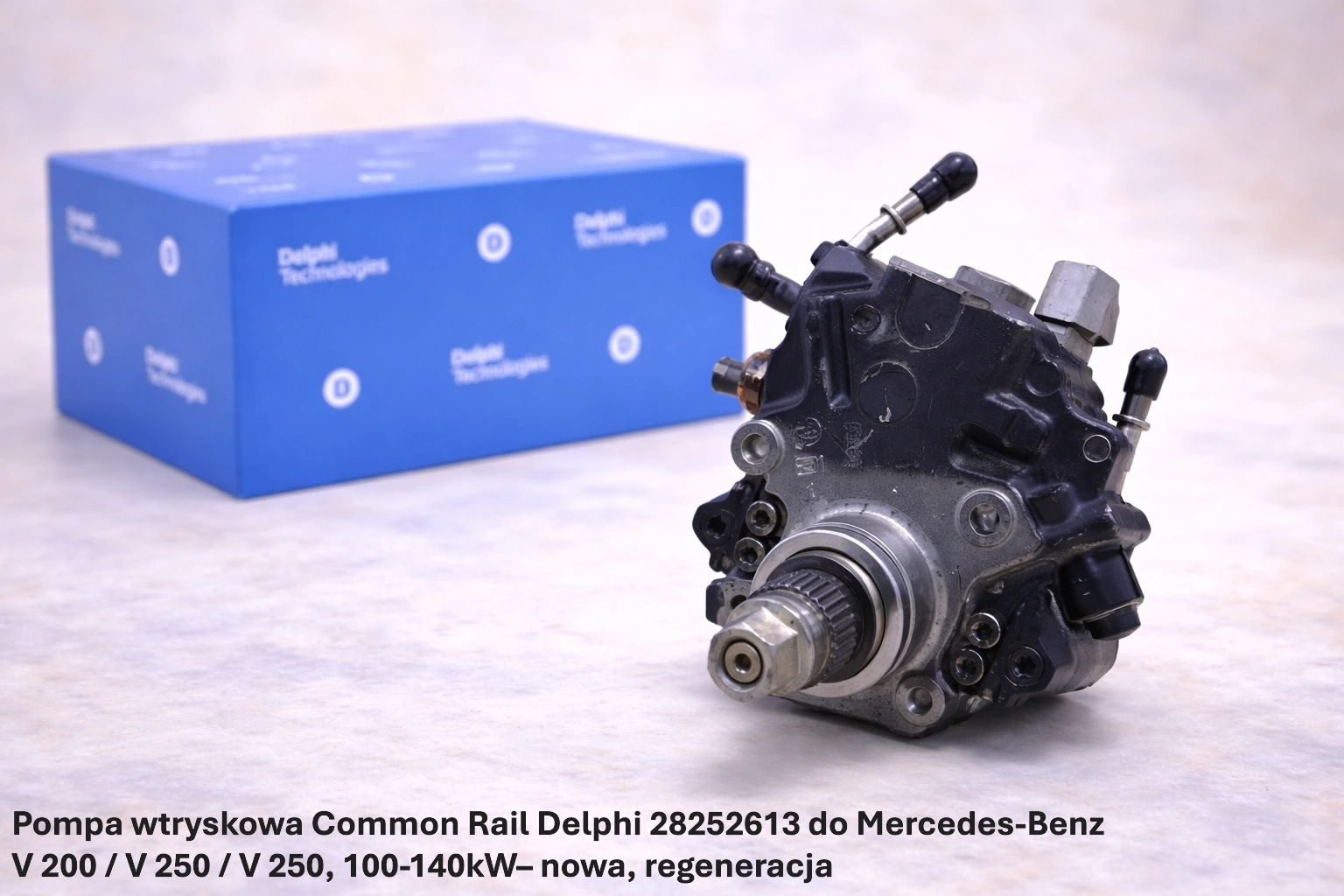 Pompa wtryskowa Common Rail Delphi 28252613 do Mercedes-Benz V 200 / V 250 / V 250, 100-140kW– nowa, regeneracja