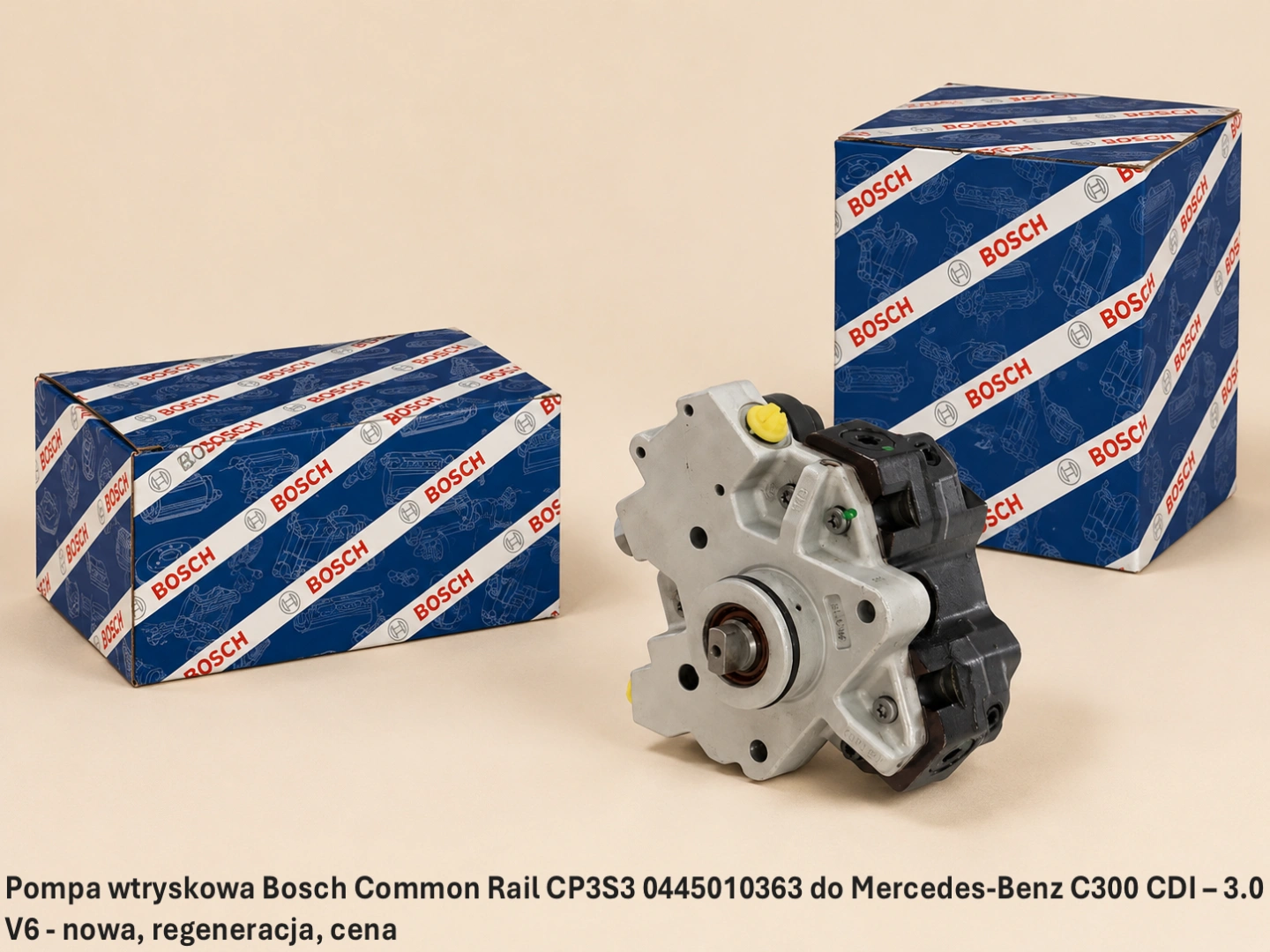 Pompa wtryskowa Bosch Common Rail CP3S3 0445010363 do Mercedes-Benz C300 CDI – 3.0 V6 Pompa wtryskowa Bosch Common Rail CP3S3 0445010363 do Mercedes-Benz C300 CDI – 3.0 V6 - nowa, regeneracja, cena
