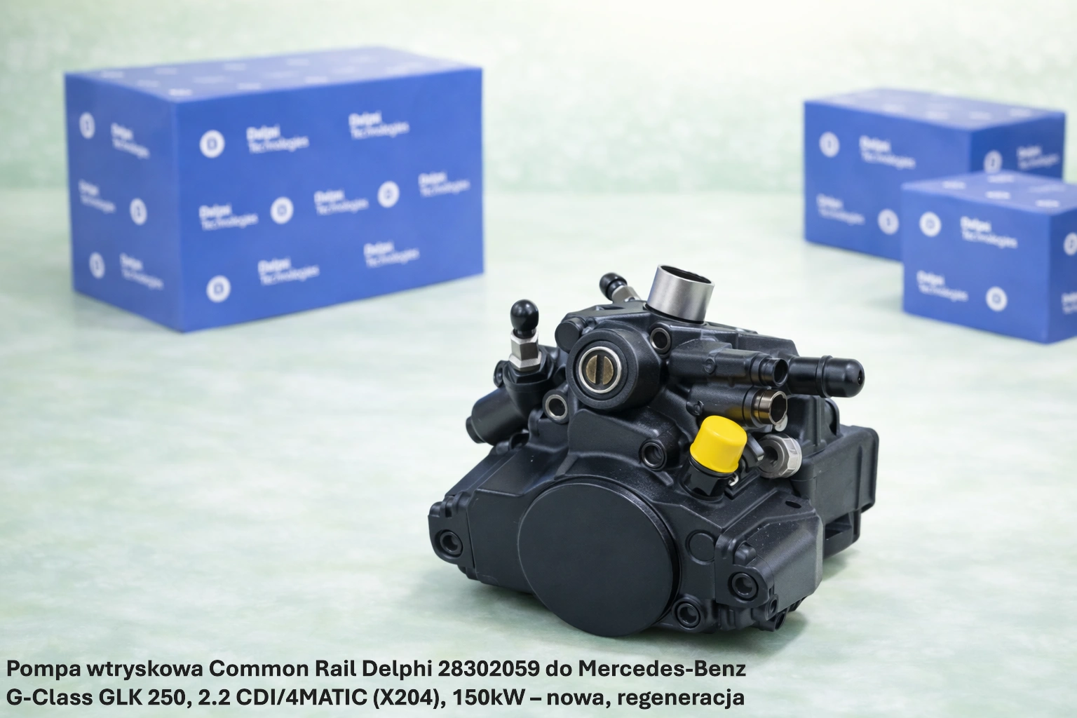 Pompa wtryskowa Common Rail Delphi 28302059 do Mercedes-Benz G-Class GLK 250, 2.2 CDI/4MATIC (X204), 150kW Pompa wtryskowa Common Rail Delphi 28302059 do Mercedes-Benz G-Class GLK 250, 2.2 CDI/4MATIC (X204), 150kW– nowa, regeneracja