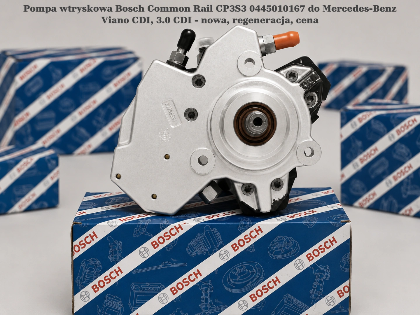 Pompa wtryskowa Bosch Common Rail CP3S3 0445010167 do Mercedes-Benz Viano CDI, 3.0 CDI