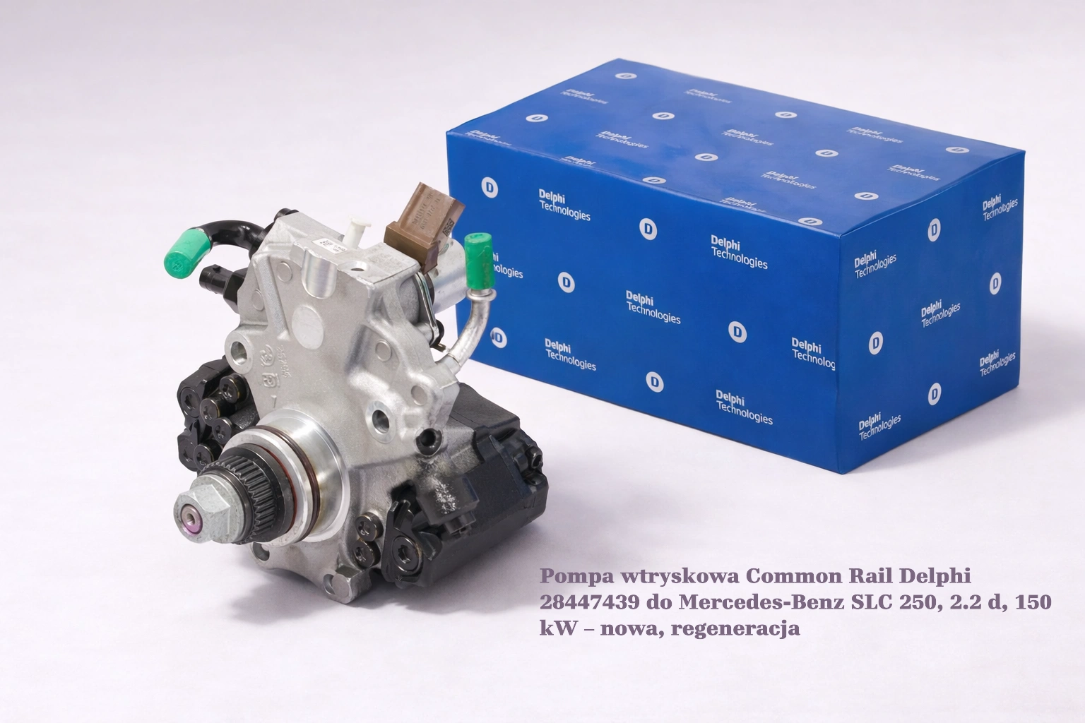 Pompa wtryskowa Common Rail Delphi 28447439 do Mercedes-Benz SLC 250, 2.2 d, 150 kW – nowa, regeneracja