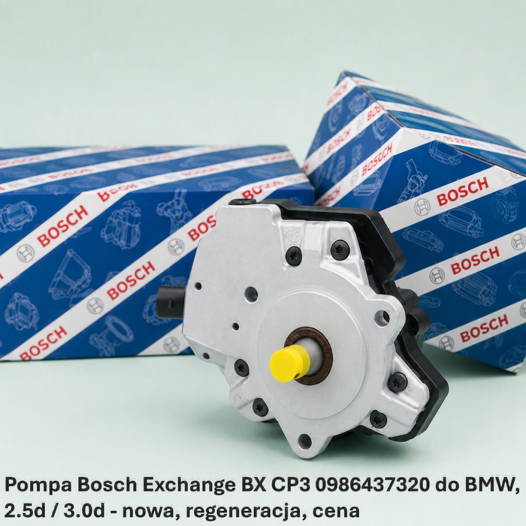 Pompa Bosch Exchange BX CP3 0986437320 do BMW, 2.5d / 3.0d 