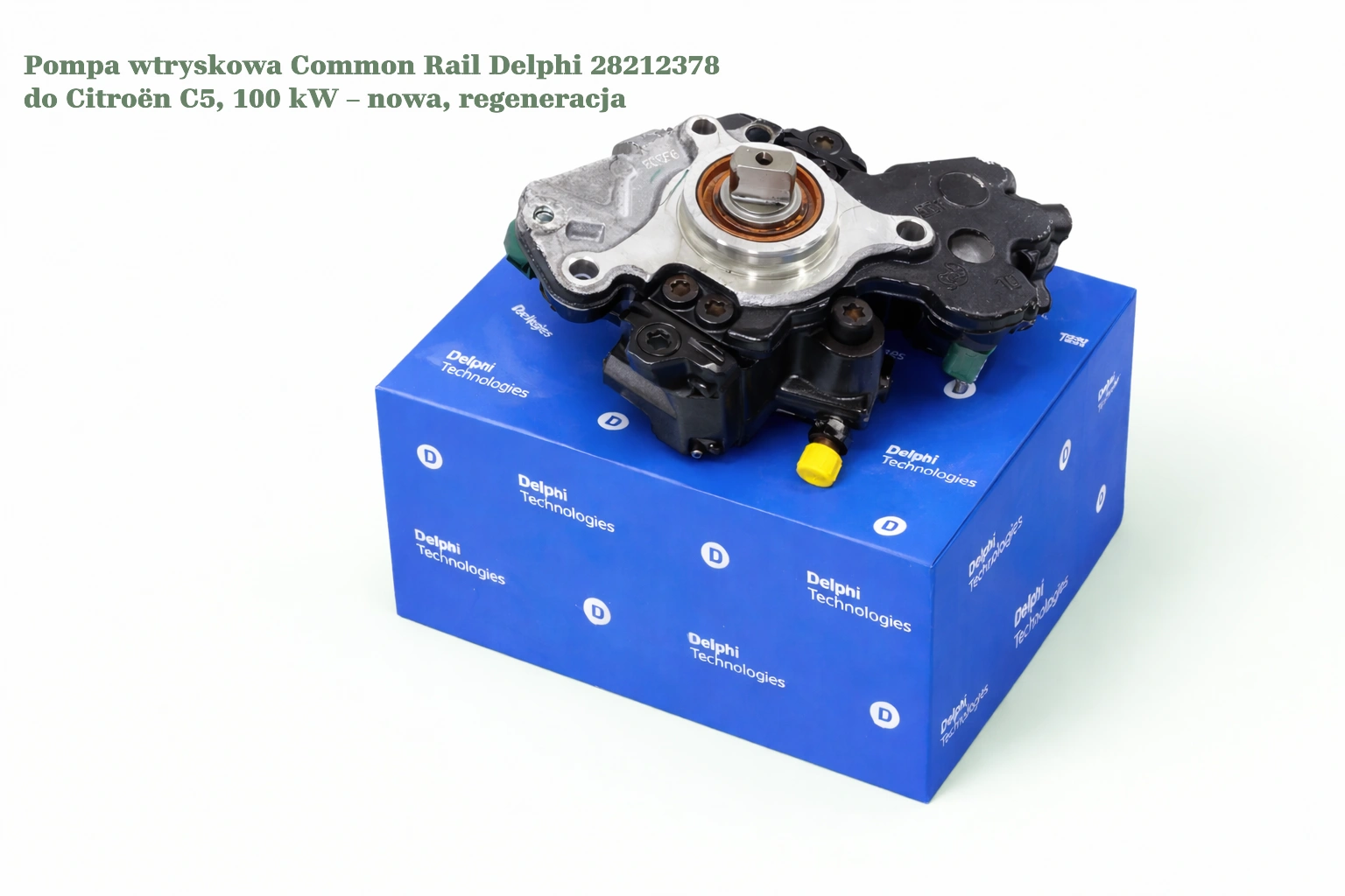 Pompa wtryskowa Common Rail Delphi 28212378 do Citroën C5, 100 kW – nowa, regeneracja