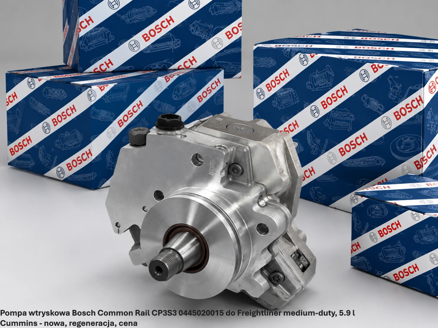 Pompa wtryskowa Bosch Common Rail CP3S3 0445020015 do Freightliner medium-duty, 5.9 l Cummins - nowa, regeneracja, cena