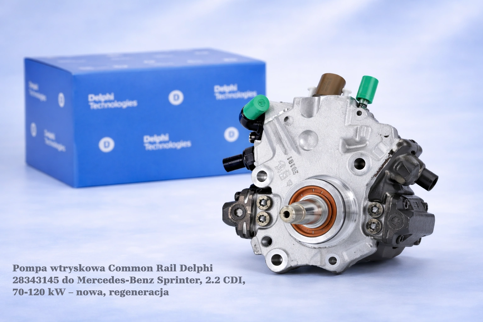 Pompa wtryskowa Common Rail Delphi 28343145 do Mercedes-Benz Sprinter, 2.2 CDI, 70-120 kW – nowa, regeneracja