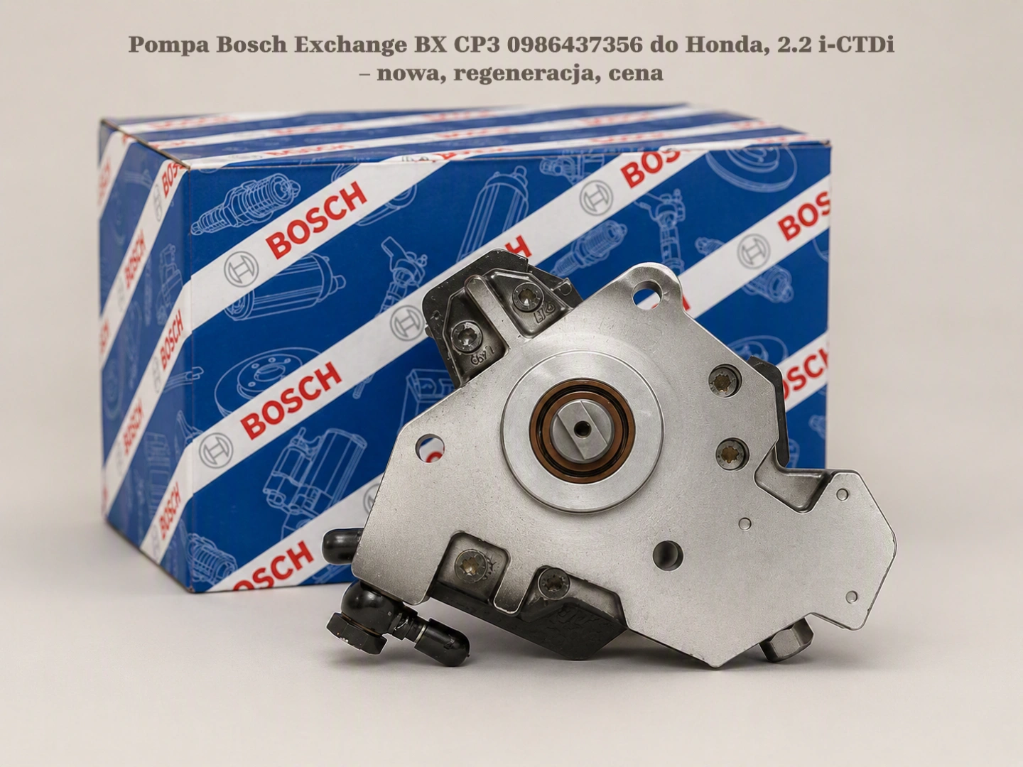 Pompa Bosch Exchange BX CP3 0986437356 do Honda, 2.2 i-CTDi – nowa, regeneracja, cena