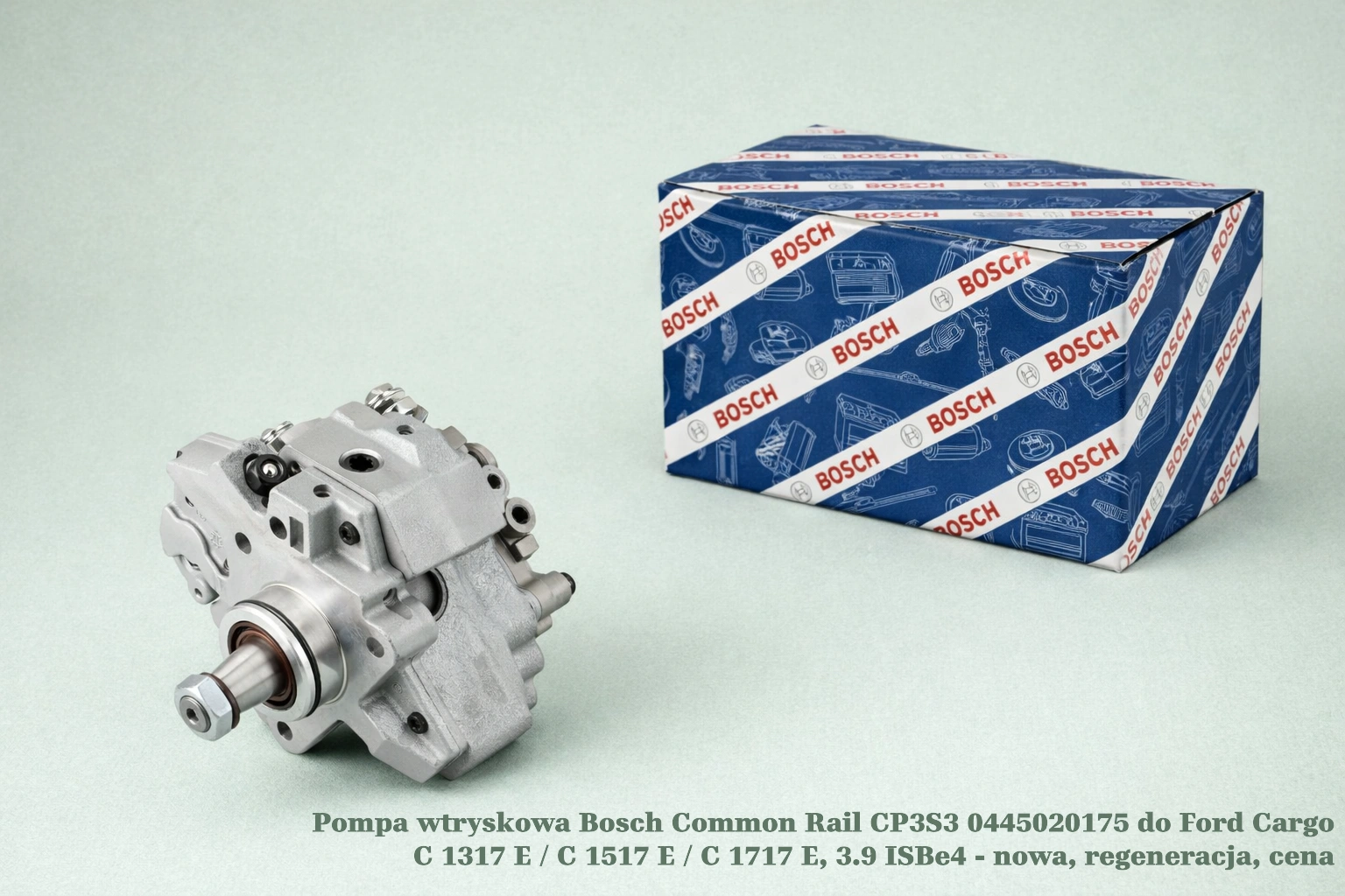 Pompa wtryskowa Bosch Common Rail CP3S3 0445020175 do Ford Cargo C 1317 E / C 1517 E / C 1717 E, 3.9 ISBe4 - nowa, regeneracja, cena