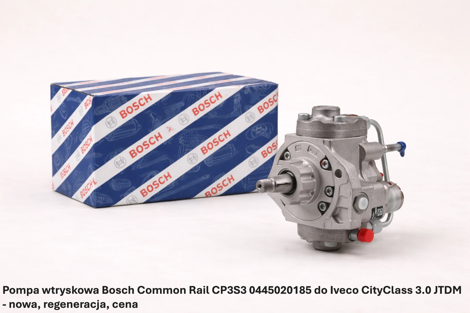 Pompa wtryskowa Bosch Common Rail CP3S3 0445020185 do Iveco CityClass 3.0 JTDM - nowa, regeneracja, cena