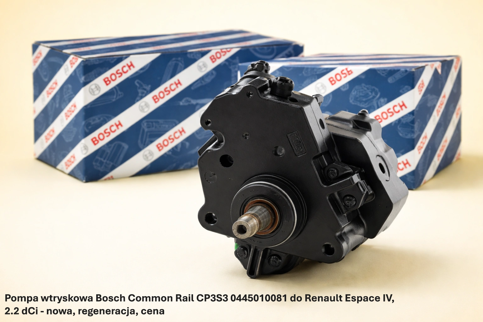 Pompa wtryskowa Bosch Common Rail CP3S3 0445010081 do Renault Espace IV, 2.2 dCi - nowa, regeneracja, cena