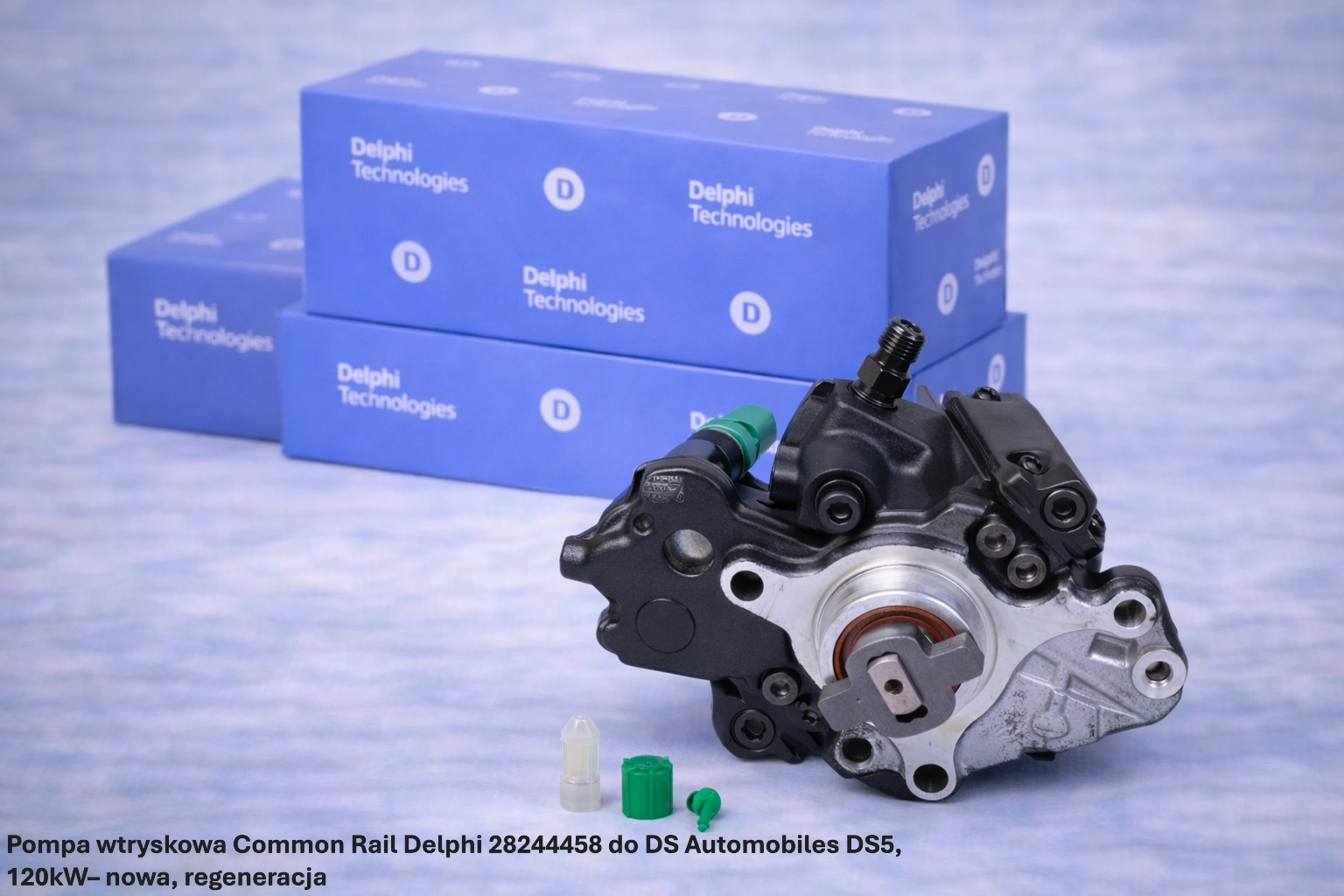Pompa wtryskowa Common Rail Delphi 28244458 do DS Automobiles DS5, 120kW Pompa wtryskowa Common Rail Delphi 28244458 do DS Automobiles DS5, 120kW– nowa, regeneracja