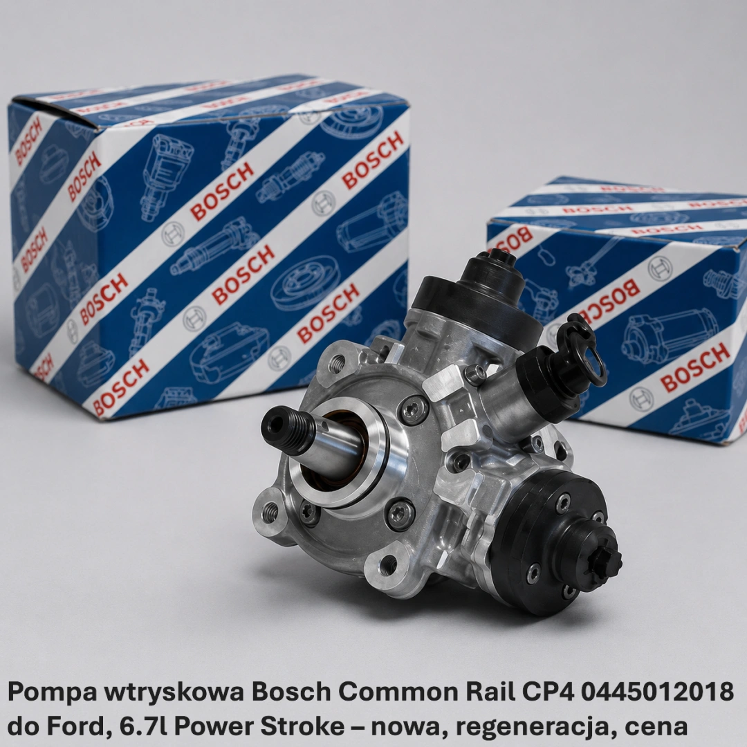 Pompa wtryskowa Bosch Common Rail CP4 0445012018 do Ford, 6.7l Power Stroke 