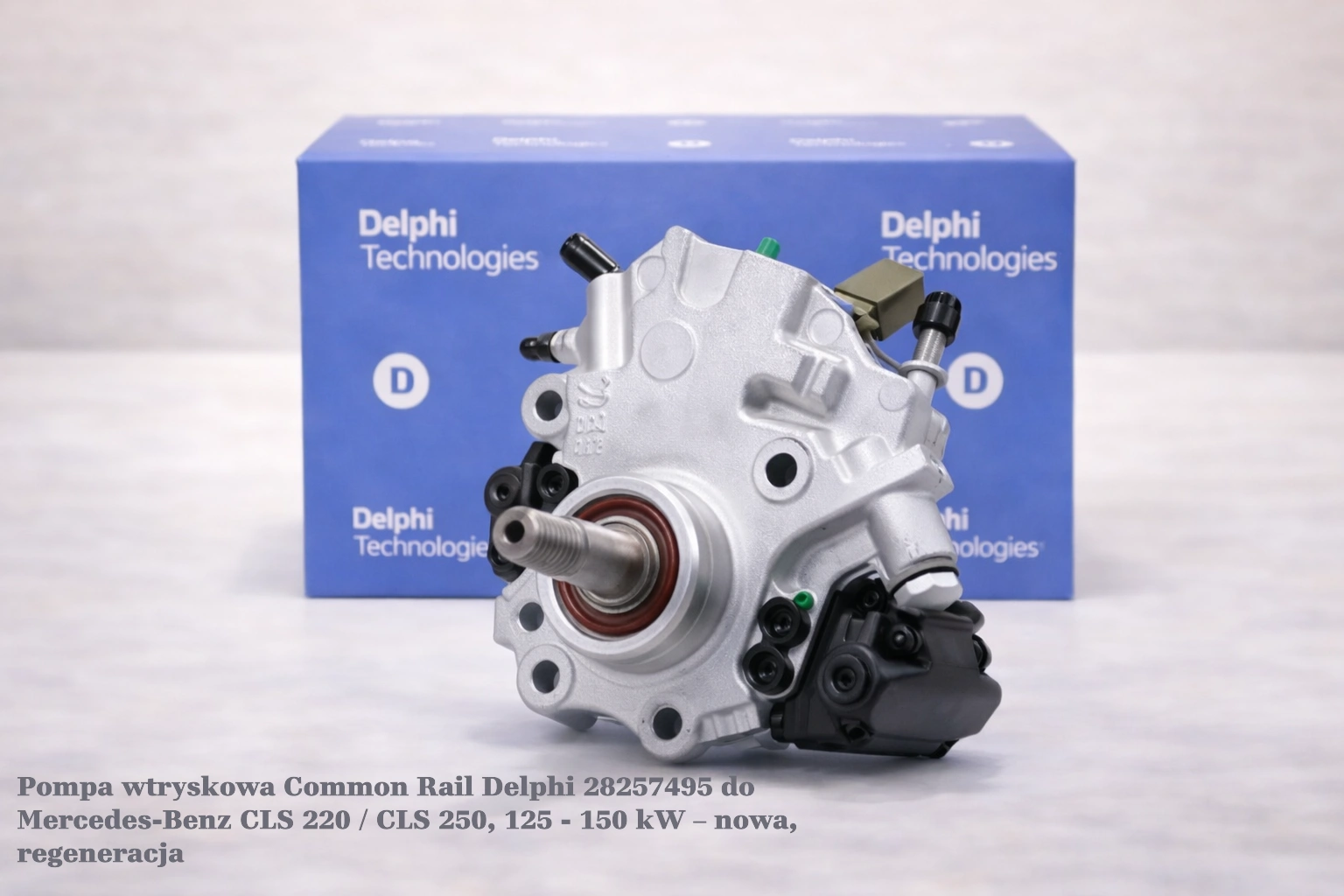 Pompa wtryskowa Common Rail Delphi 28257495 do Mercedes-Benz CLS 220 / CLS 250, 125 - 150 kW Pompa wtryskowa Common Rail Delphi 28257495 do Mercedes-Benz CLS 220 / CLS 250, 125 - 150 kW – nowa, regeneracja
