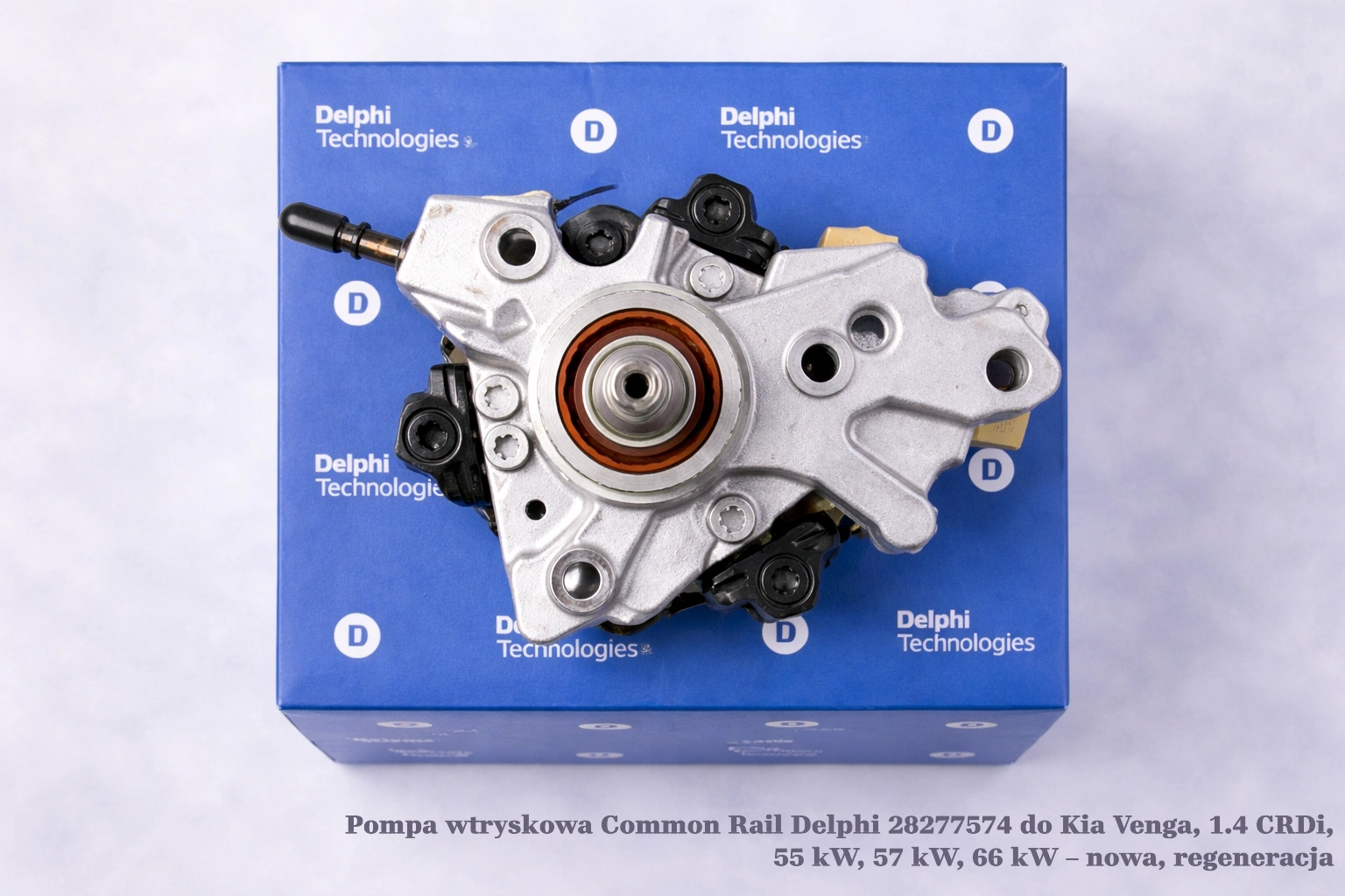 Pompa wtryskowa Common Rail Delphi 28277574 do Kia Venga, 1.4 CRDi, 55 kW, 57 kW, 66 kW – nowa, regeneracja