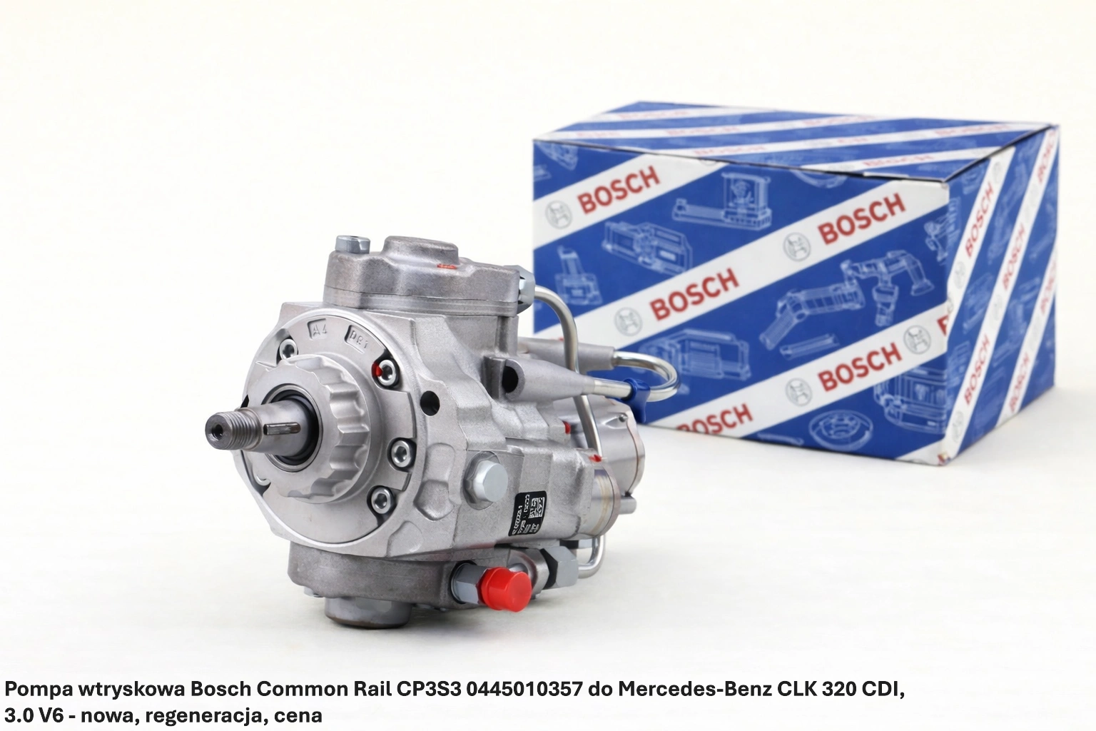 Pompa wtryskowa Bosch Common Rail CP3S3 0445010357 do Mercedes-Benz CLK 320 CDI, 3.0 V6