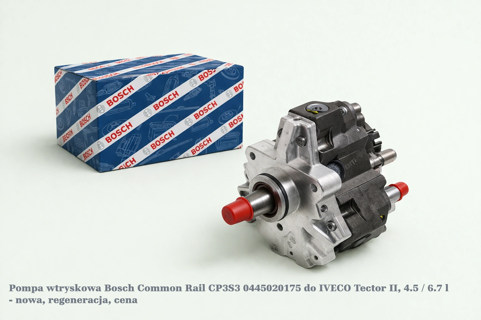 Pompa wtryskowa Bosch Common Rail CP3S3 0445020175 do IVECO Tector II, 4.5 / 6.7 l Pompa wtryskowa Bosch Common Rail CP3S3 0445020175 do IVECO Tector II, 4.5 / 6.7 l - nowa, regeneracja, cena