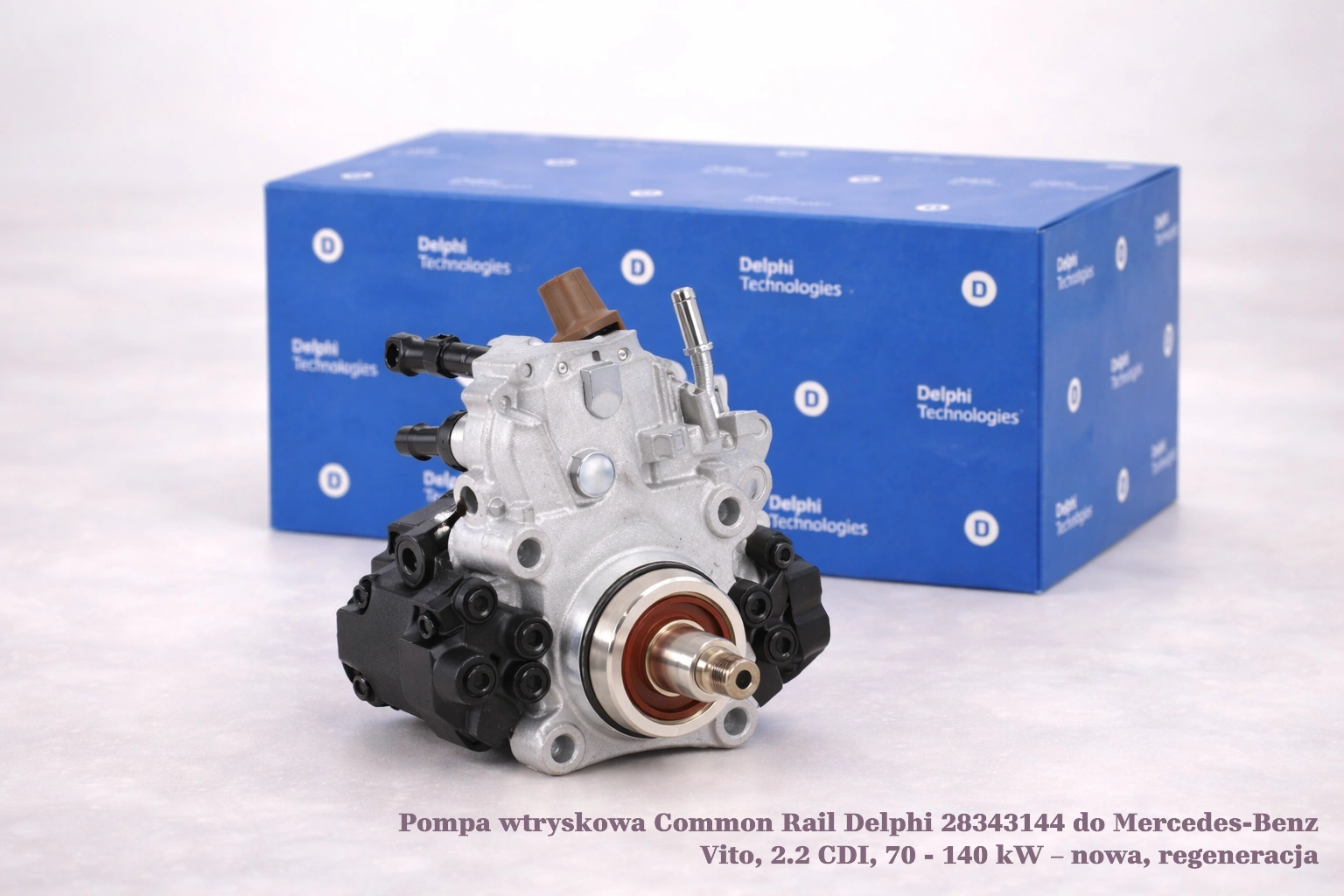 Pompa wtryskowa Common Rail Delphi 28343144 do Mercedes-Benz Vito, 2.2 CDI, 70 - 140 kW – nowa, regeneracja