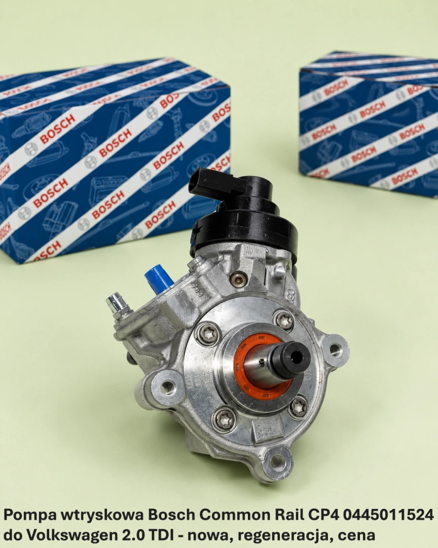 Pompa wtryskowa Bosch Common Rail CP4 0445011524 do Volkswagen 2.0 TDI 