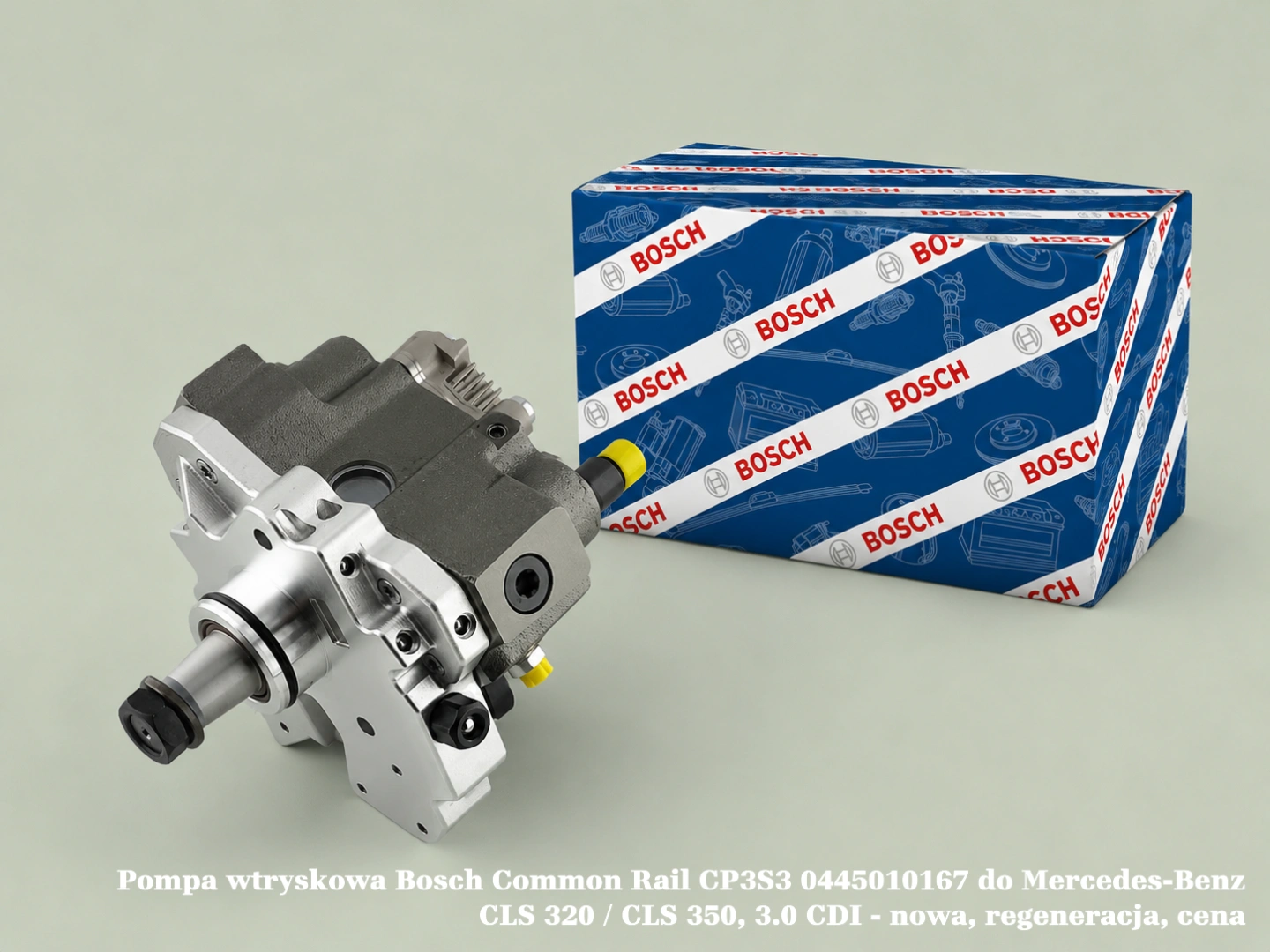 Pompa wtryskowa Bosch Common Rail CP3S3 0445010167 do Mercedes-Benz CLS 320 / CLS 350