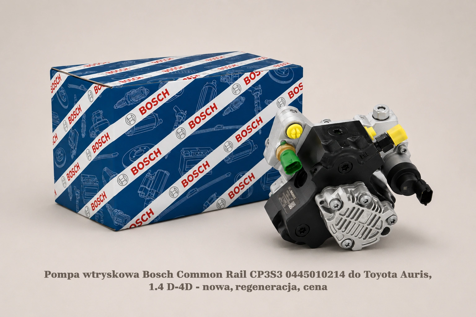 Pompa wtryskowa Bosch Common Rail CP3S3 0445010214 do Toyota Auris, 1.4 D-4D