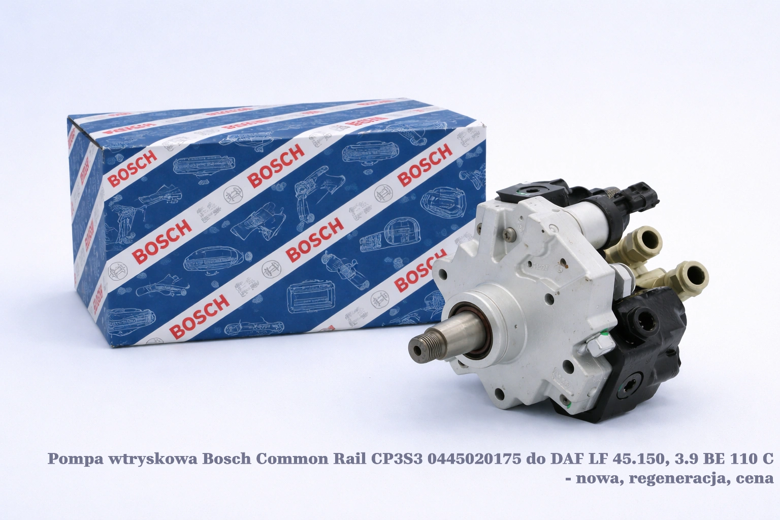 Pompa wtryskowa Bosch Common Rail CP3S3 0445020175 do DAF LF 45.150, 3.9 BE 110 C - nowa, regeneracja, cena